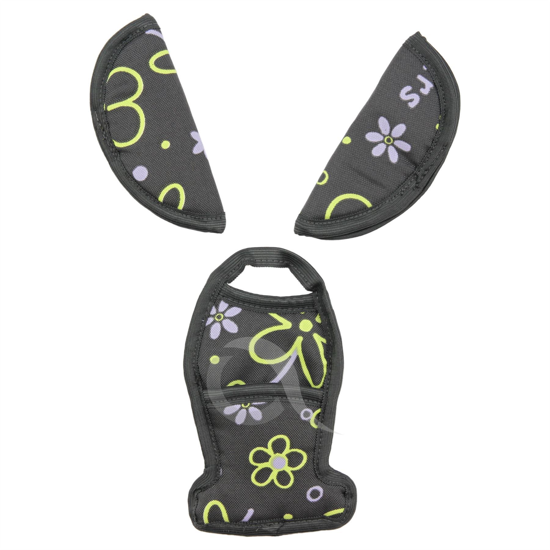 Baby Car Seat Harness Belts Crotch Cover Shoulder Strap Pads to fit