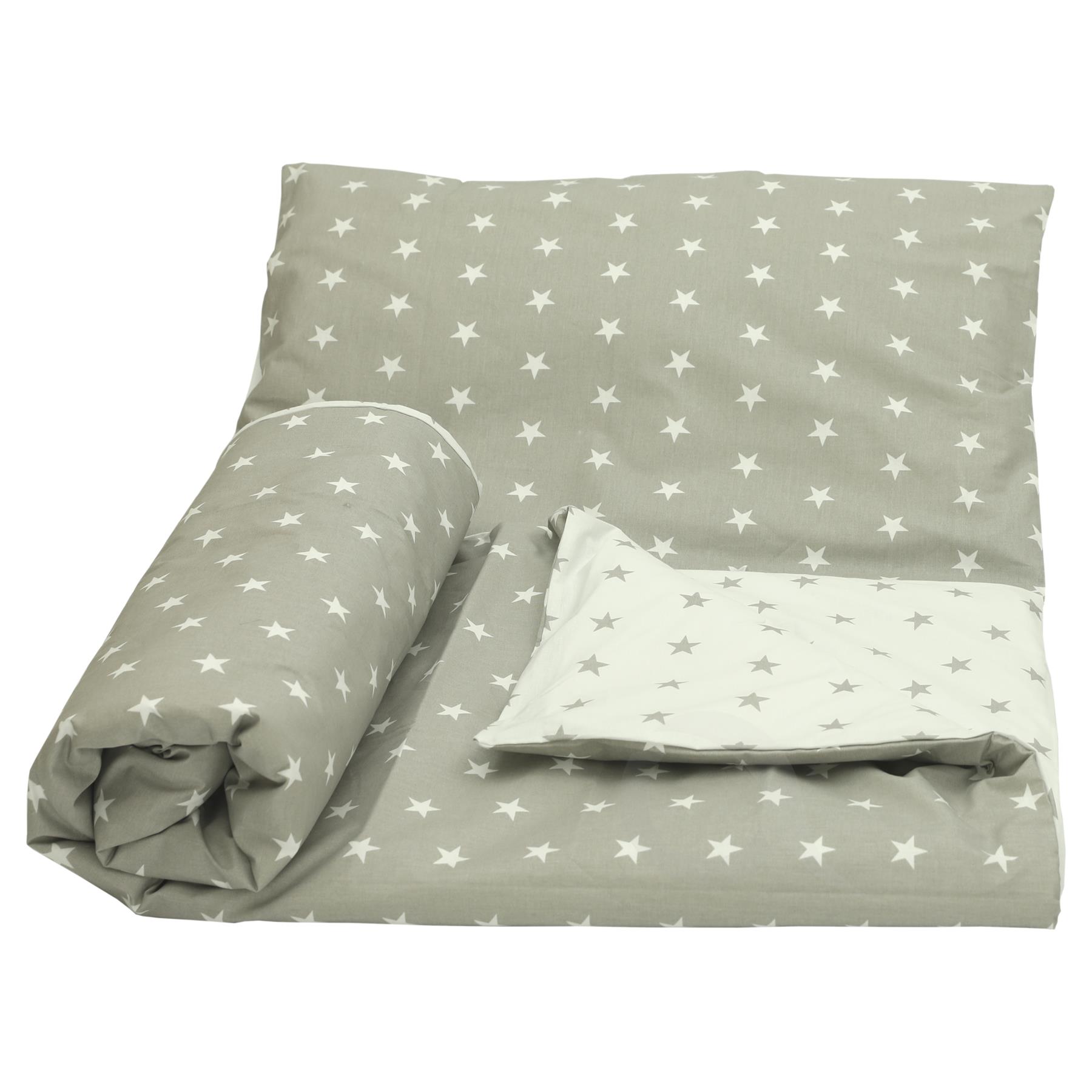 Juego de funda nórdica y funda de almohada reversible para cuna - 90 x 120 cm - Imagen 28 de 59