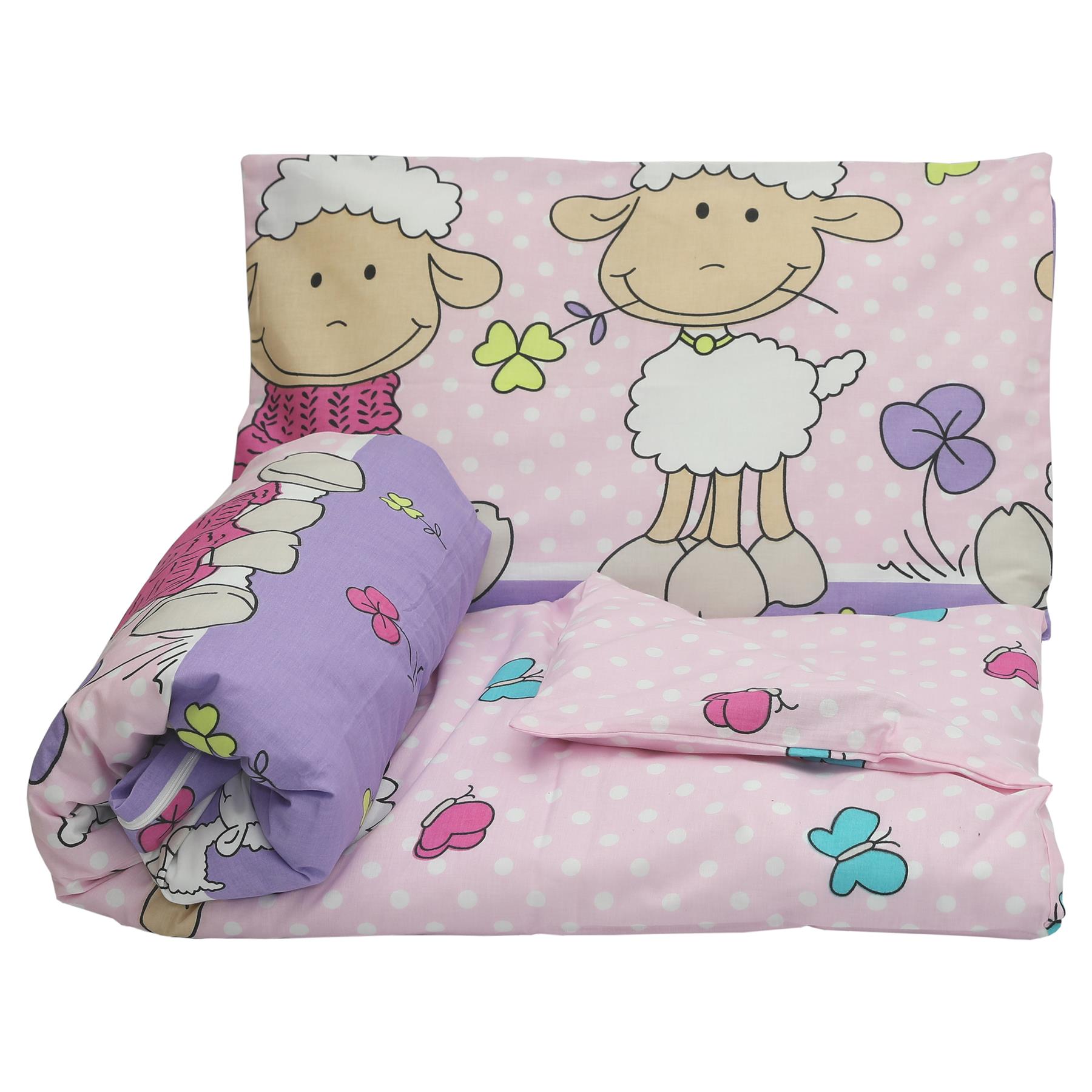 Juego de funda nórdica y funda de almohada reversible para cuna - 90 x 120 cm - Imagen 13 de 59