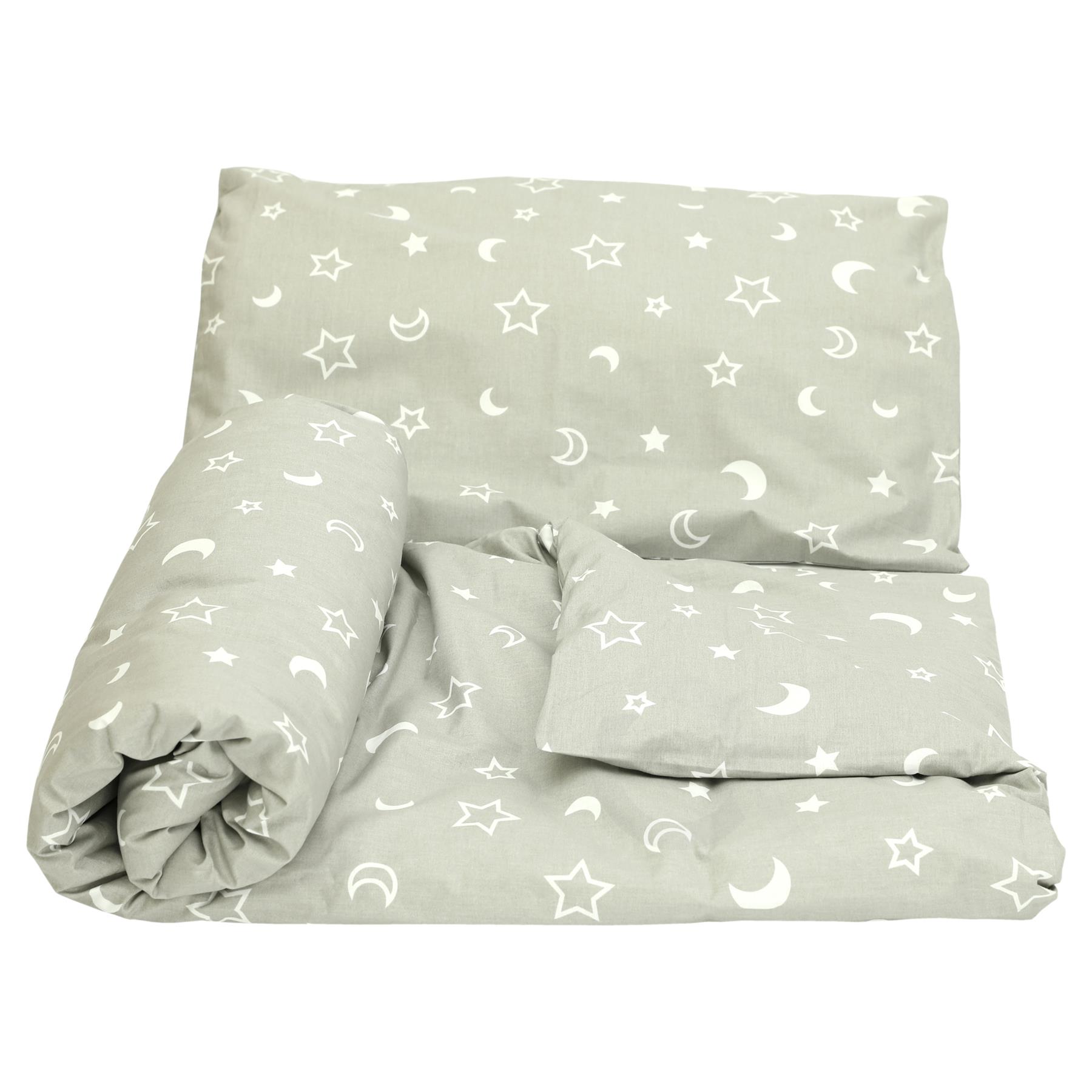 Juego de funda nórdica y funda de almohada reversible para cuna - 90 x 120 cm - Imagen 40 de 59