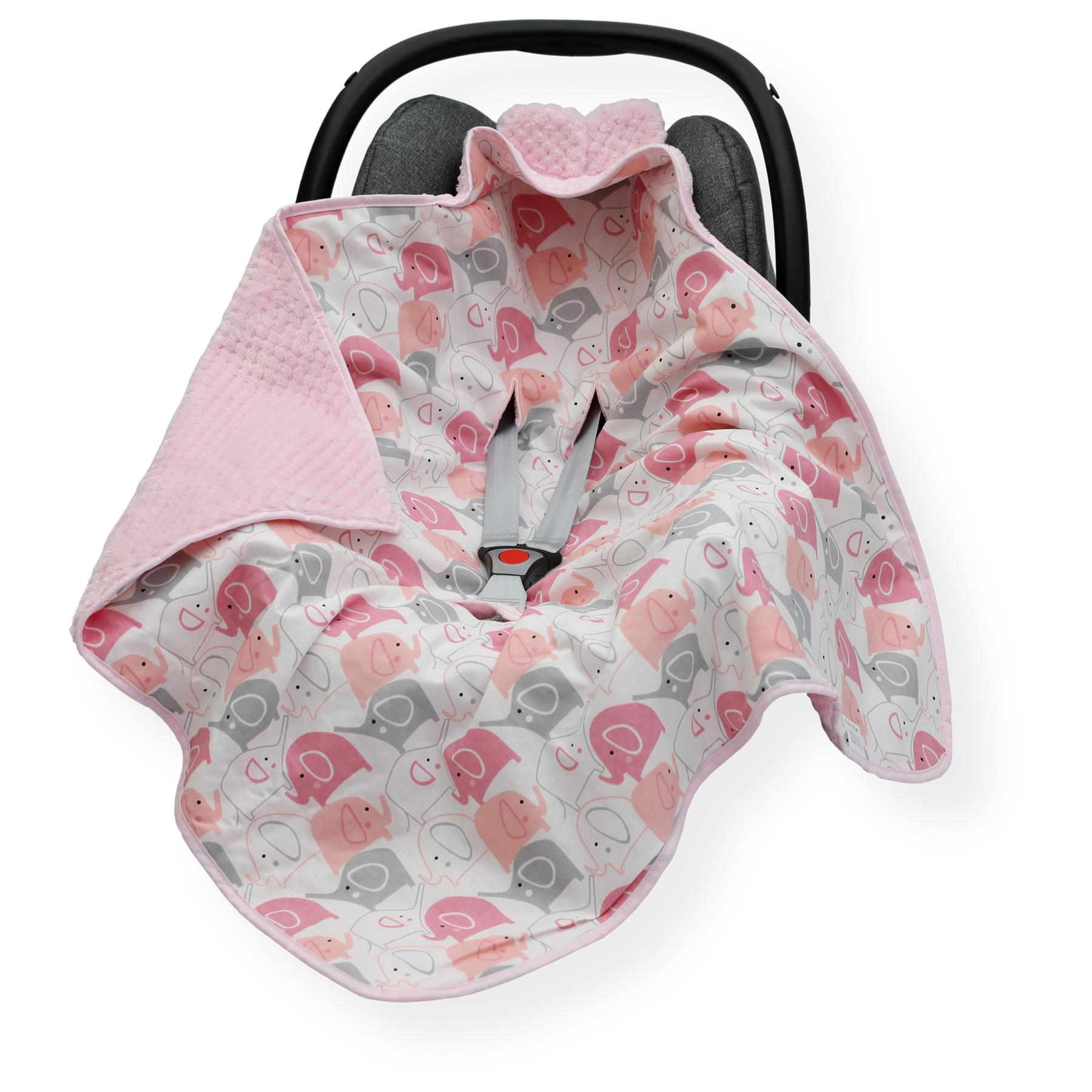 Coperta SEGGIOLINO AUTO inserto bambino comode dita dei piedi manicotto cotone e cialda visone - Foto 62 di 76