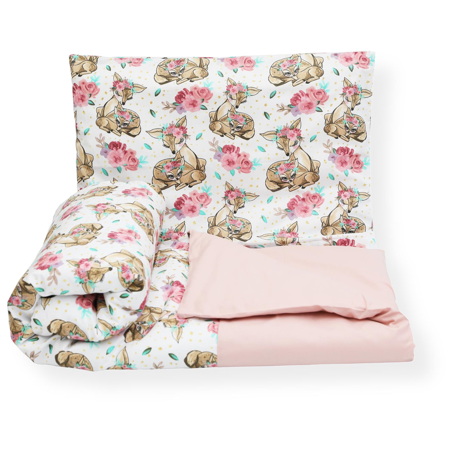 Juego de funda nórdica y funda de almohada reversible para cuna - 90 x 120 cm - Imagen 3 de 59