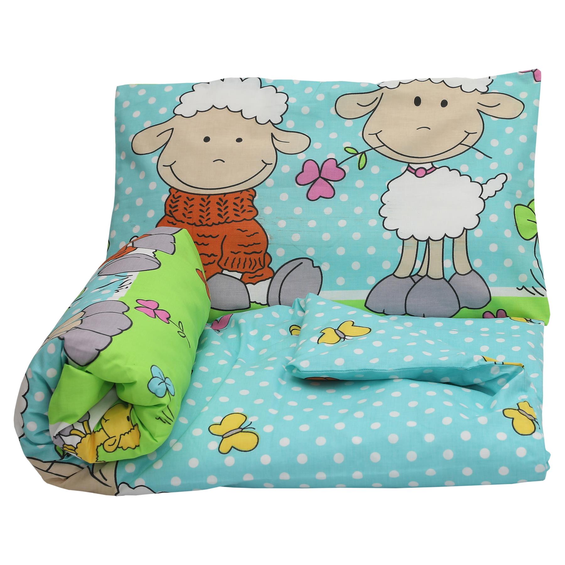 Juego de funda nórdica y funda de almohada reversible para cuna - 90 x 120 cm - Imagen 18 de 59