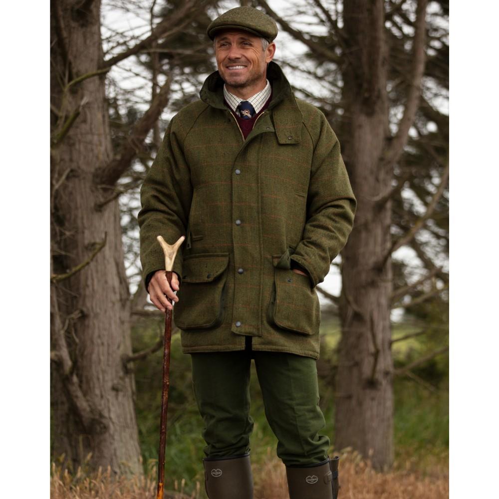 Walker and Hawkes - Chaqueta de tiro Derby Tweed Barlaston para hombre - Imagen 30 de 56