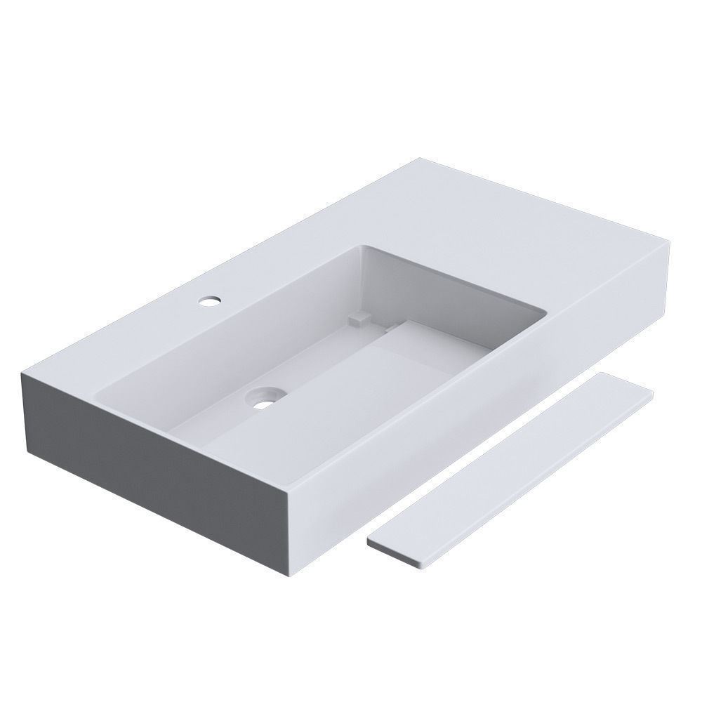 Durovin Bathroom Stone Wall Mountable Mount Counter Top Shelf Basin Sink 900mm eBay