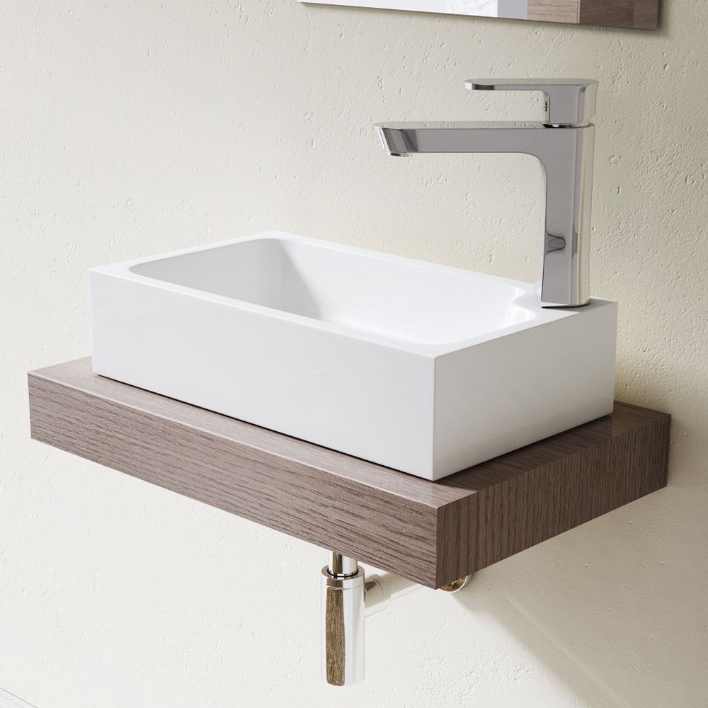 Bathroom Wash Basin Vanity Ceramic Stone Counter Top Wall Hung Full Range Sinks - Picture 41 of 44