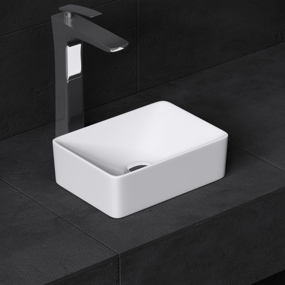 Bathroom Wash Basin Vanity Ceramic Stone Counter Top Wall Hung Full Range Sinks - Picture 15 of 44