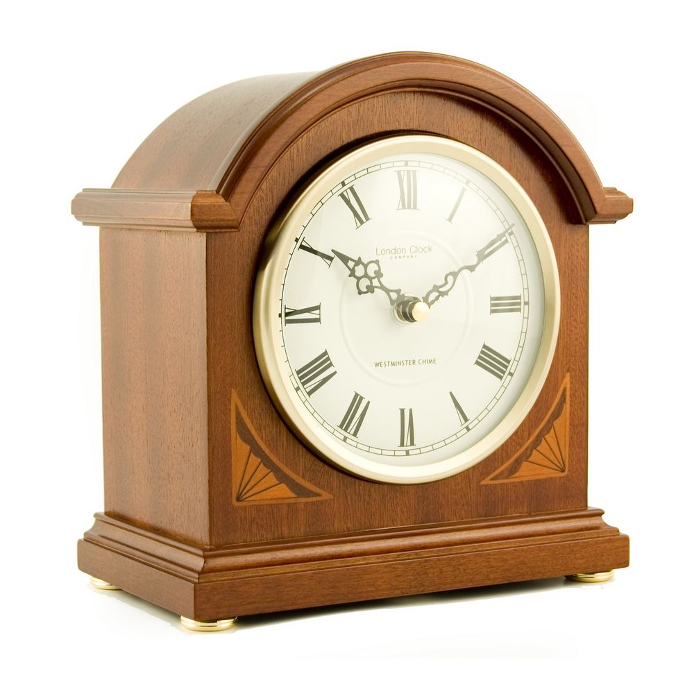 London Clock Co Westminster Chime Wooden Mantle Clock 5013648000917 eBay