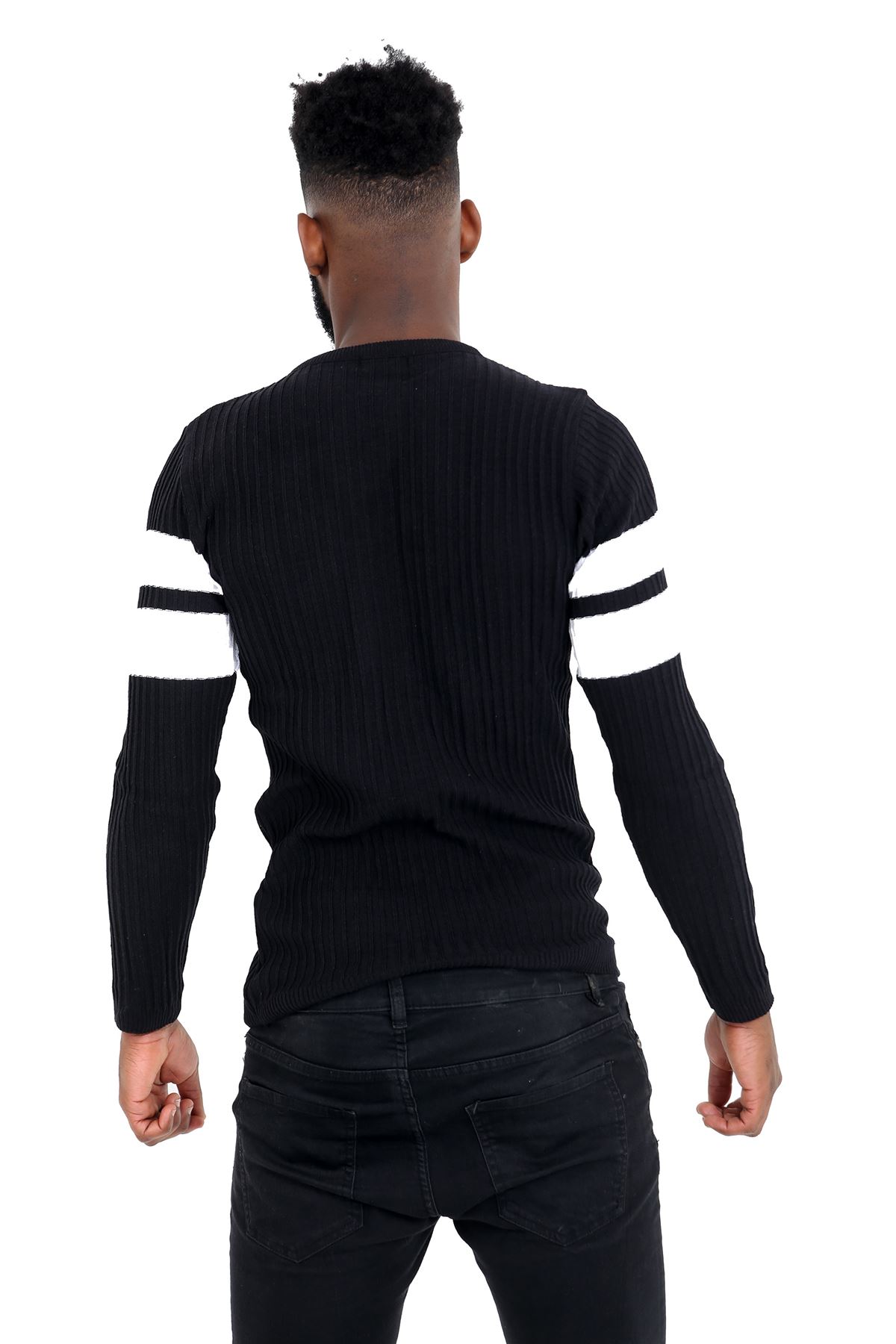 muscle fit mens jumper