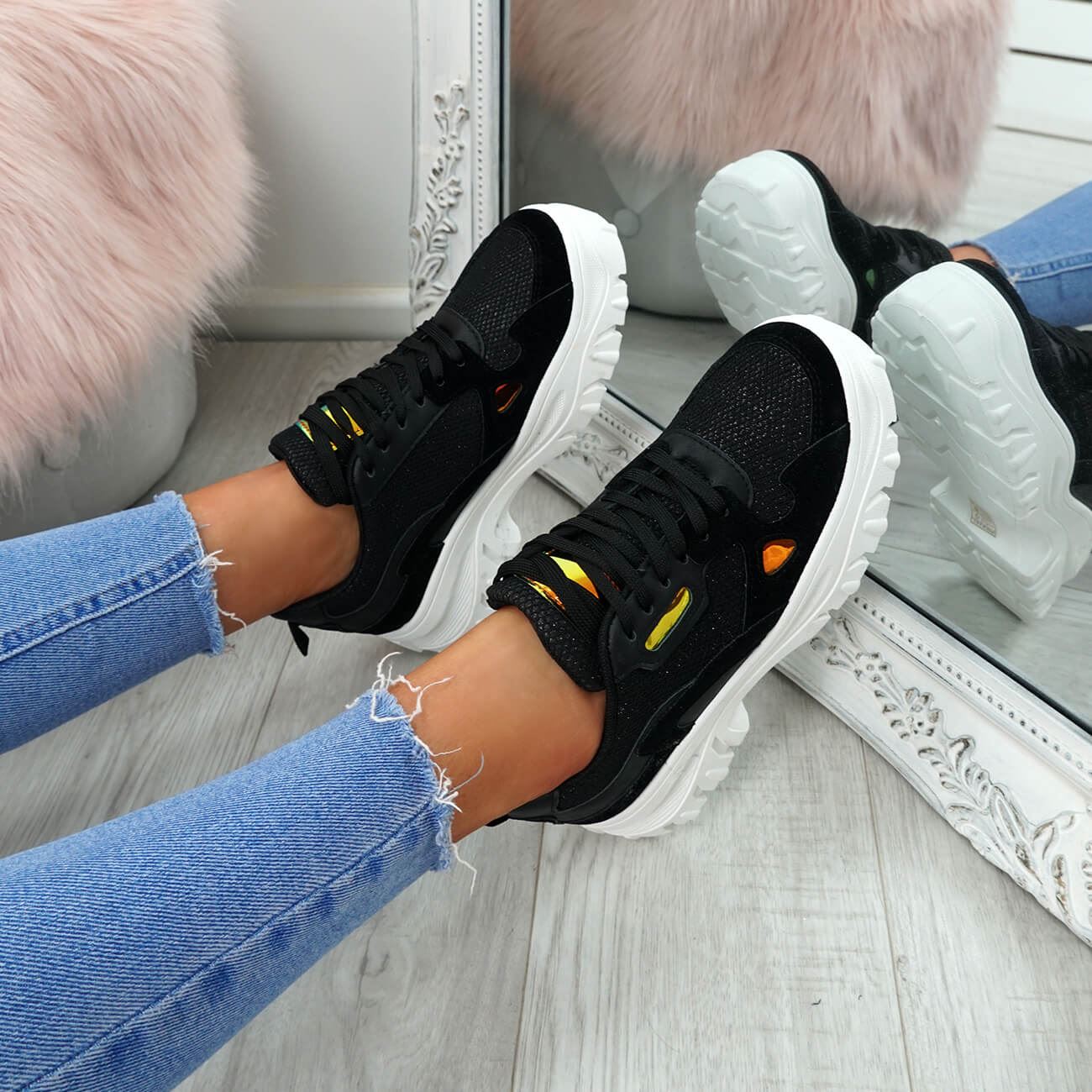 chunky trainers size 9