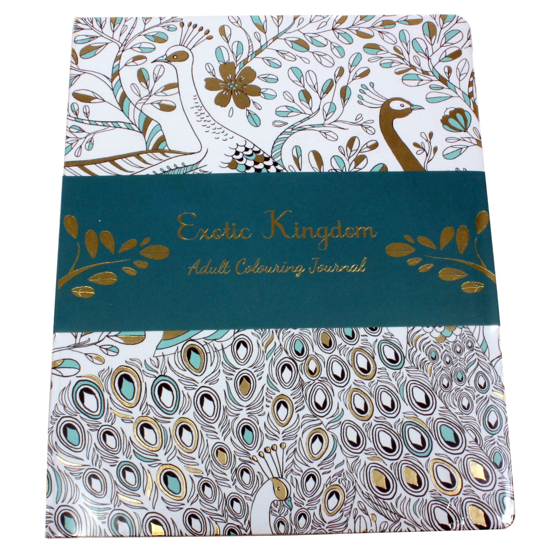 Peacock Robert Frederick Adult Colouring Journal