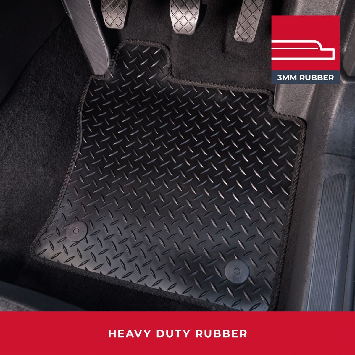 FIT LAND ROVER Defender 110 and 90 07 Tailored Car Floor Carpet Mat