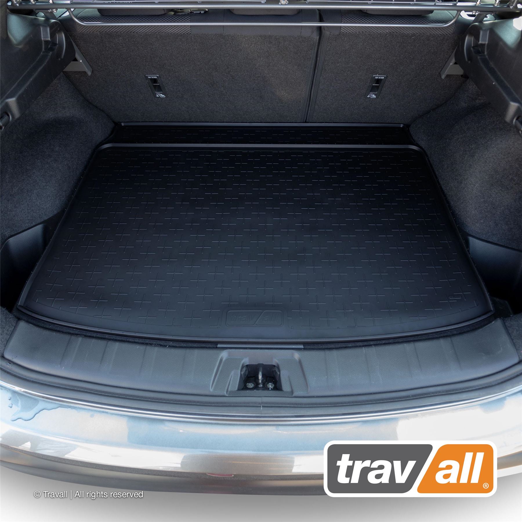 Black Rear Seat Cover Dog Pet Boot Hammock For Nissan X-Trail Qashqai All Years