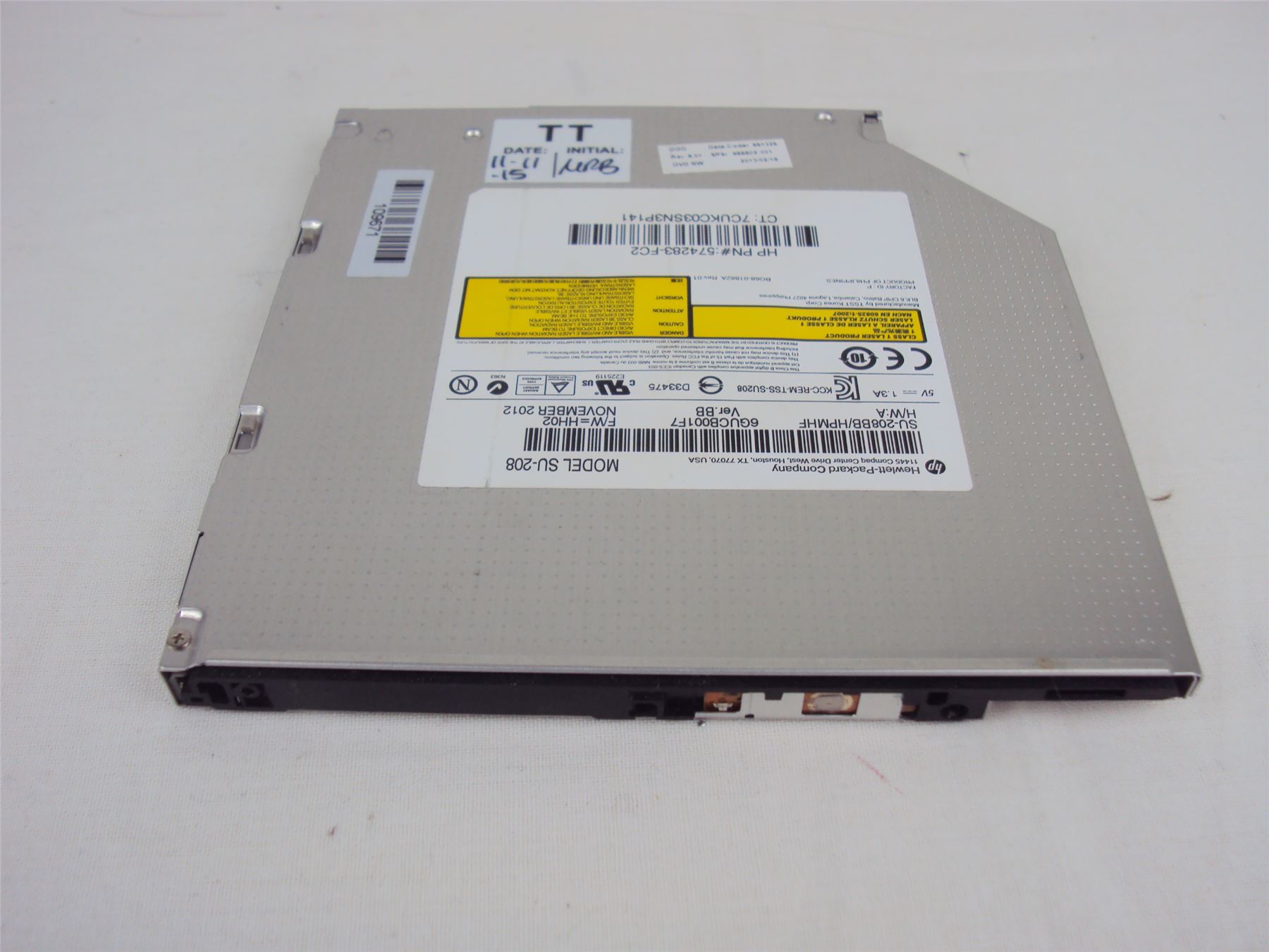 Laptop Optical DVD CD Drive Slim 9.5mm Internal SATA DVD/RW CD/RW Dell