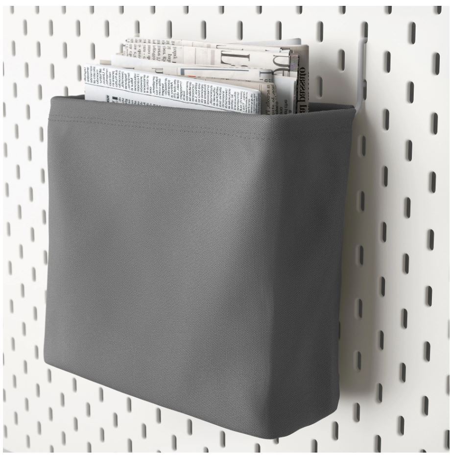 IKEA SKADIS Pegboard, wall organiser & storage, clips, hooks