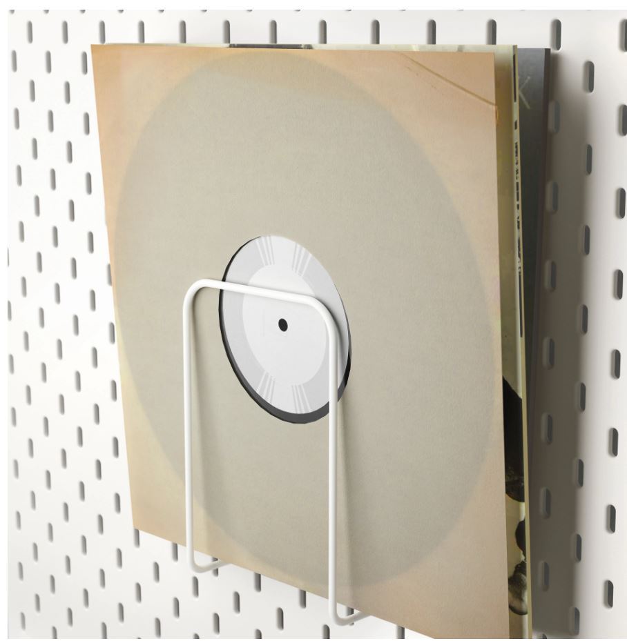 IKEA SKADIS Pegboard, wall organiser & storage, clips, hooks