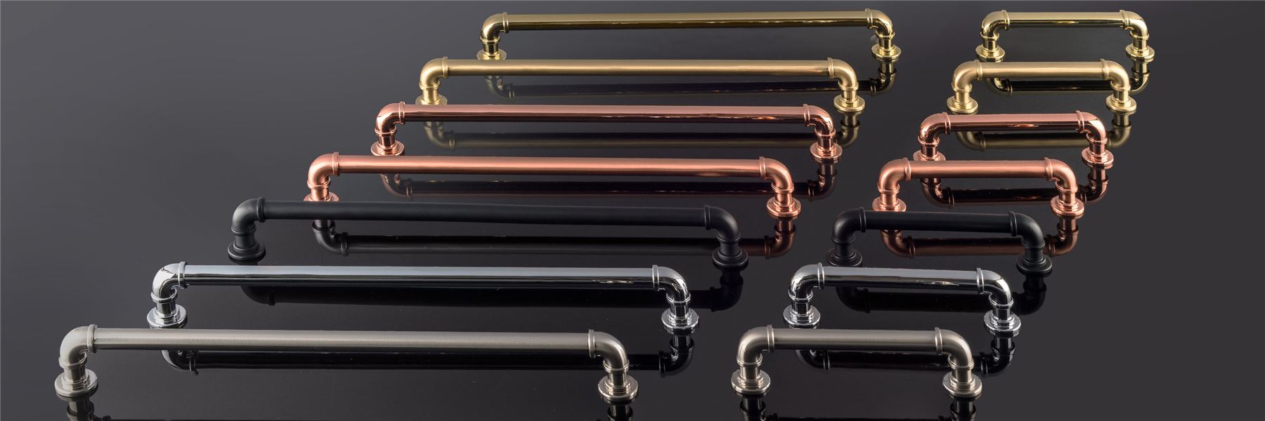 Richelieu Hardware 12 5/8 in Center-to-Center Steampunk Eclectic Aluminum Pull