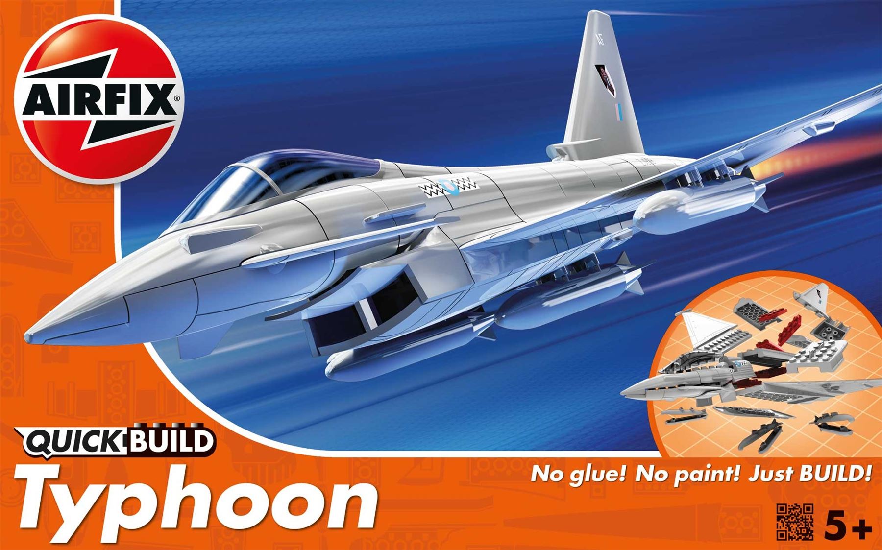 Airfix Eurofighter Typhoon Quick Build Model Kit J6002 eBay
