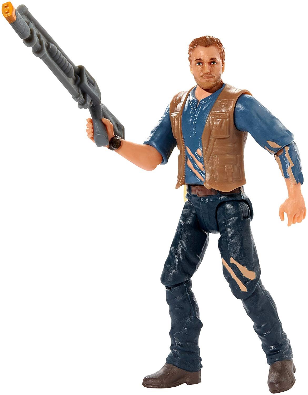 Mattel Jurassic World Action Figure Owen Mercenary Lockwood Battle