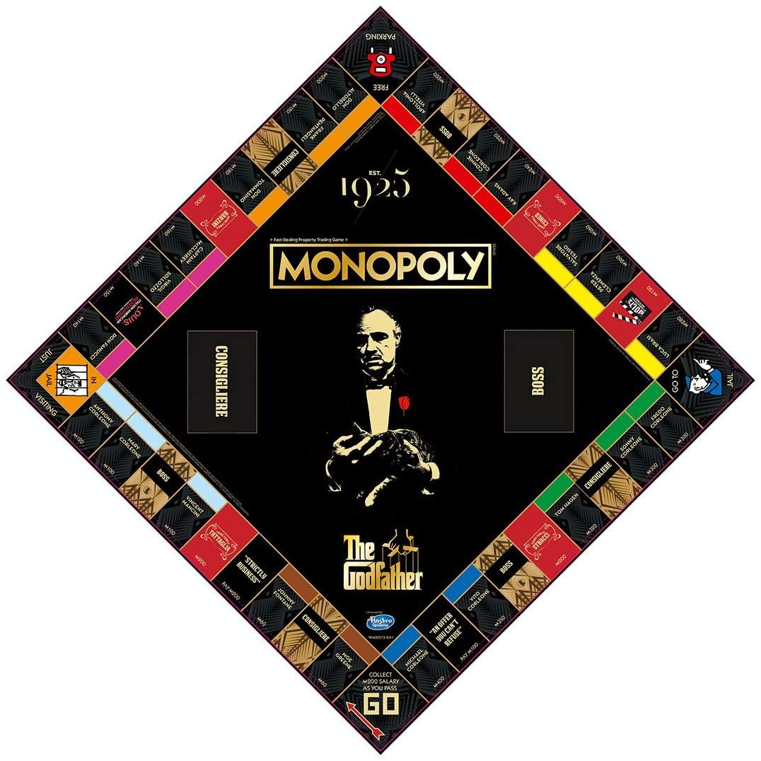 Winning Moves Monopoly The Godfather Board Game WM00575 5036905040440