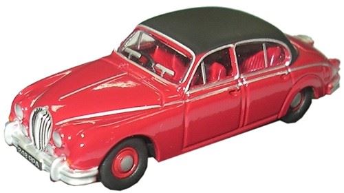 Mini Cooper Rossa 1:76 Con Tetto Union Jack – Oxford Diecast – Modello OO Per Collezionisti