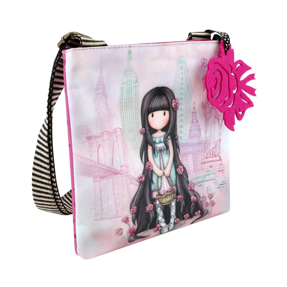 Santoro Gorjuss Cityscape Small Shoulder Bag Rosebud eBay