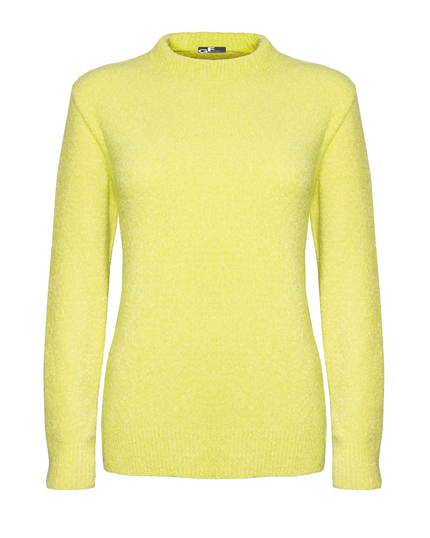 New Ladies Women Knitted Stretchable Crew Neck Soft Jumper Sweater Pullover Top - Picture 2 of 18