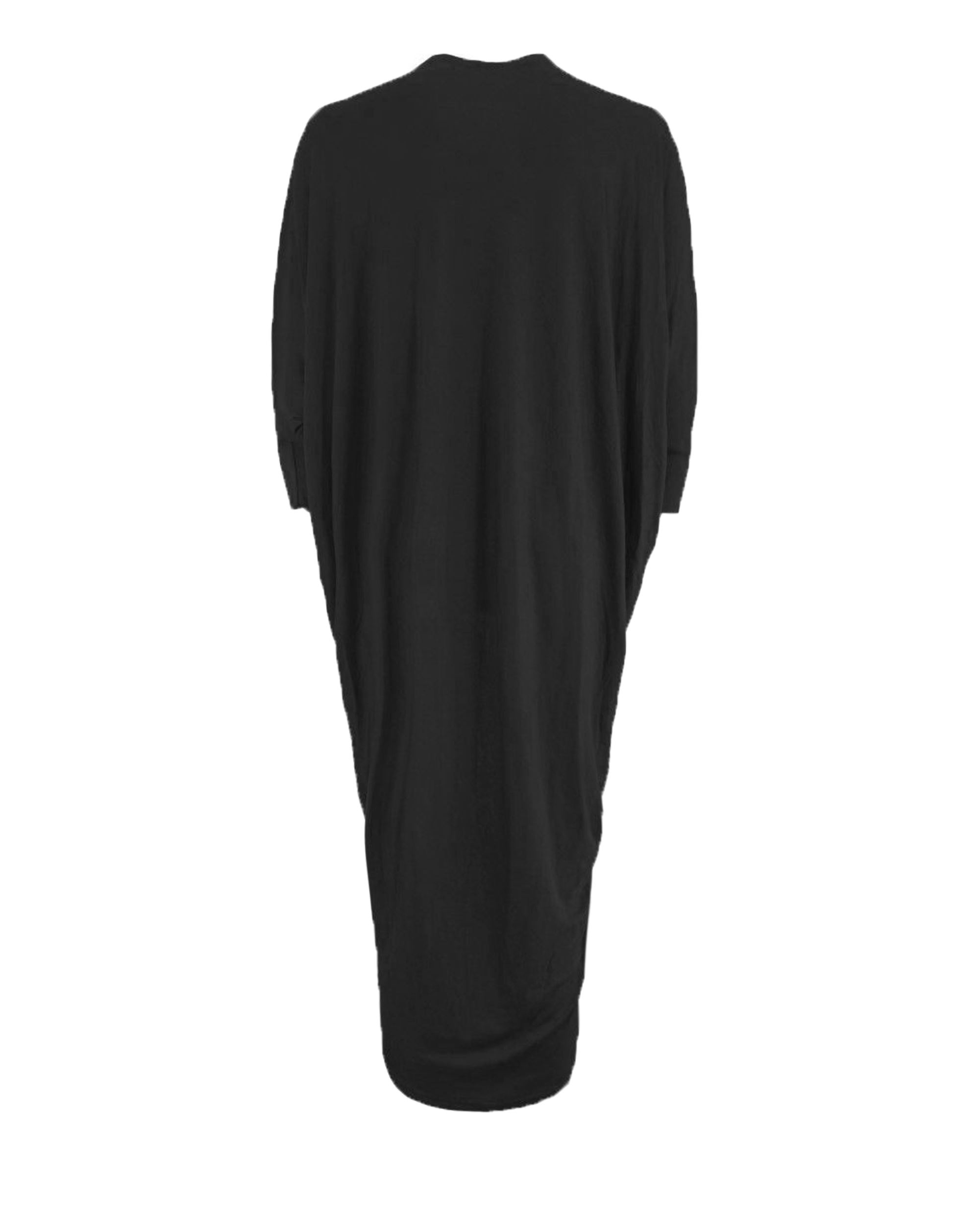 51% OFF] [HOT] 2019 Curled Sleeve Batwing Open Front Cardigan In ARMY GREEN | ZAFUL - Foto 5