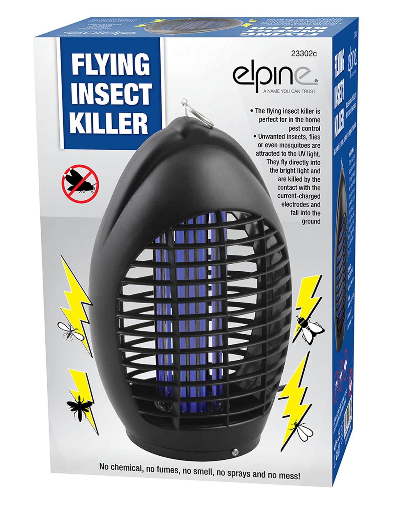 New Electric UV Light Zapper Pest Trap Home Fly Insect Bug Wasp