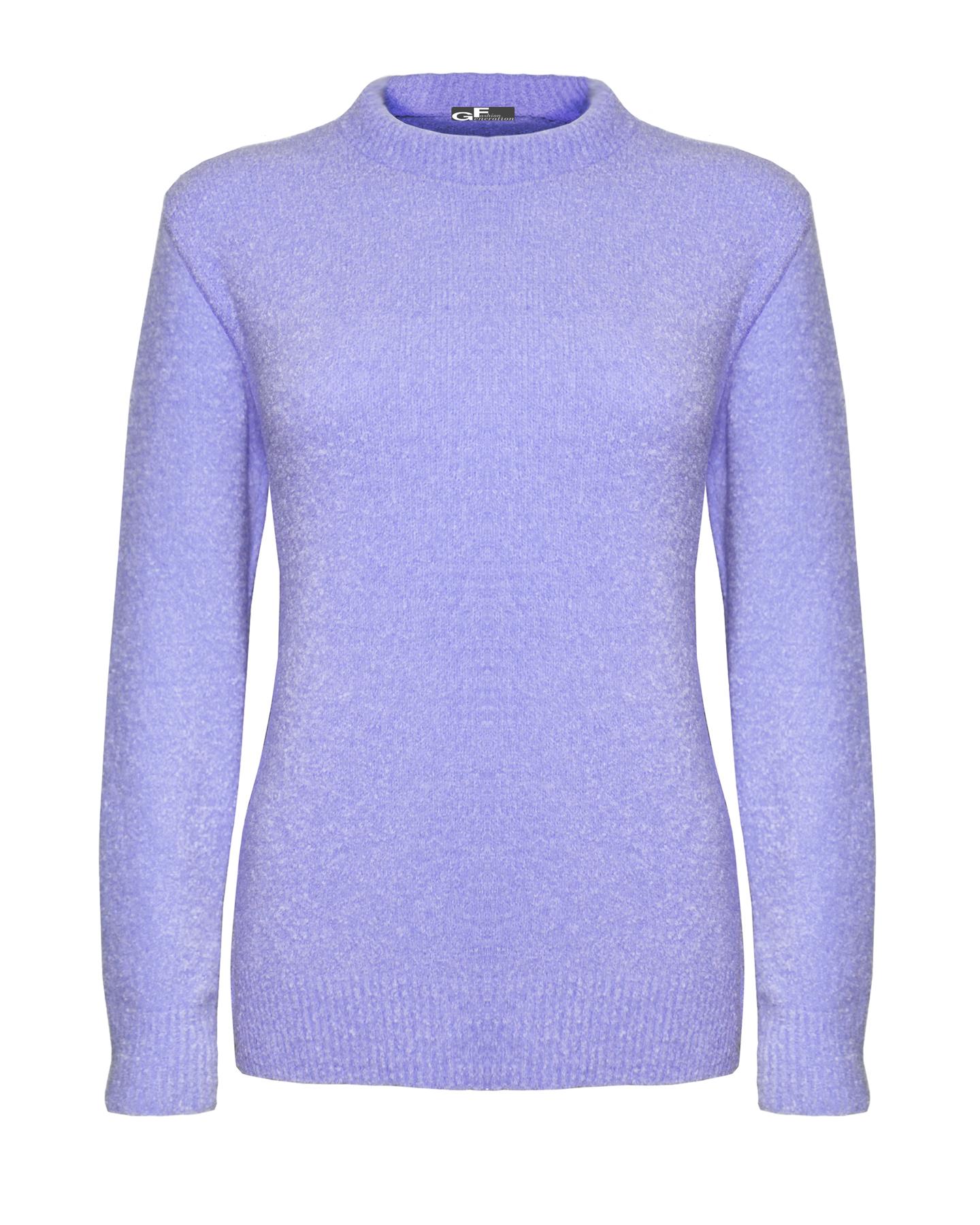 New Ladies Women Knitted Stretchable Crew Neck Soft Jumper Sweater Pullover Top - Picture 4 of 18