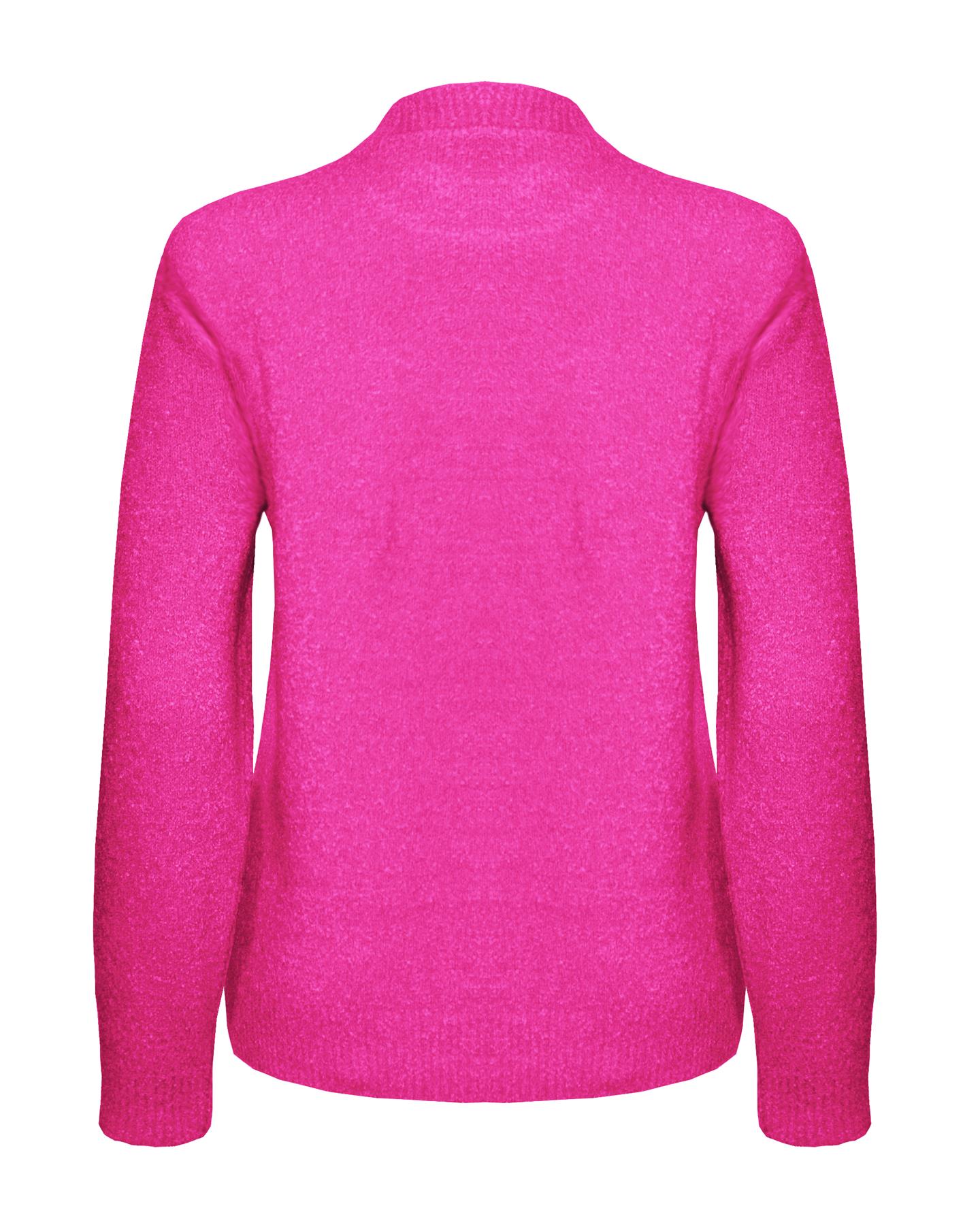New Ladies Women Knitted Stretchable Crew Neck Soft Jumper Sweater Pullover Top - Picture 15 of 18