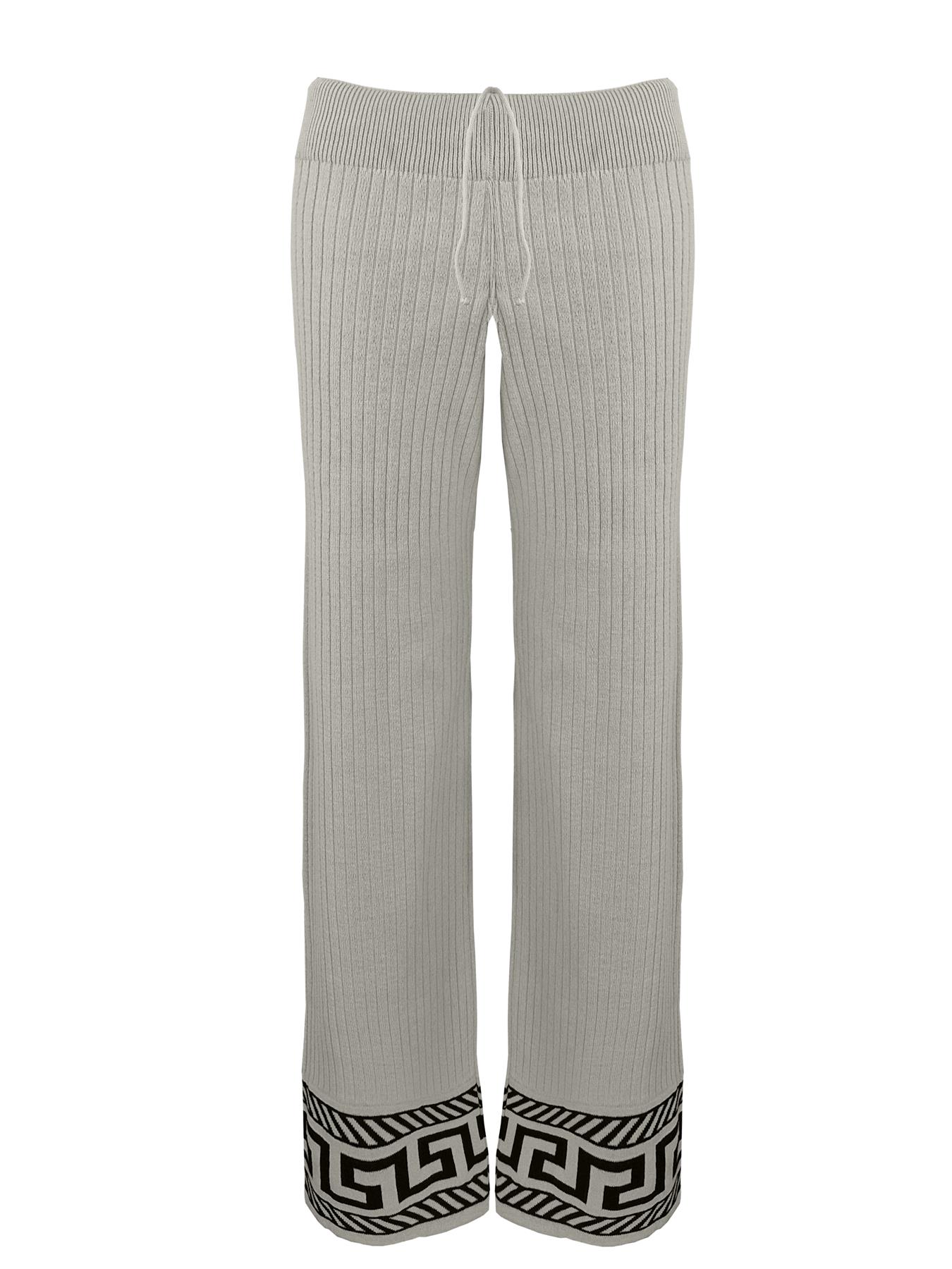 Nuovo set donna maglia coord 2 pezzi tuta lounge wear jogger gamba larga pantaloni - Foto 9 di 12