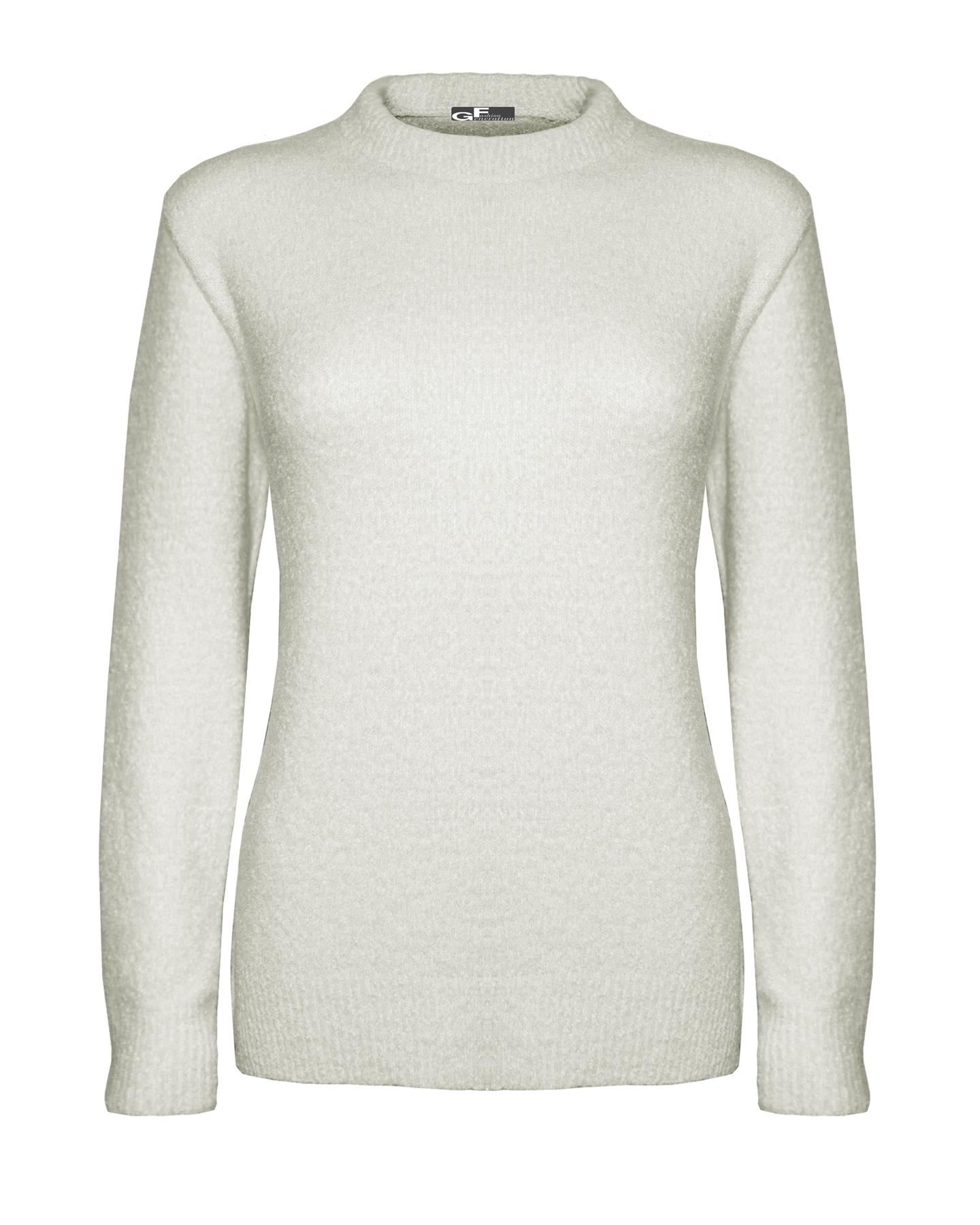 New Ladies Women Knitted Stretchable Crew Neck Soft Jumper Sweater Pullover Top - Picture 10 of 18