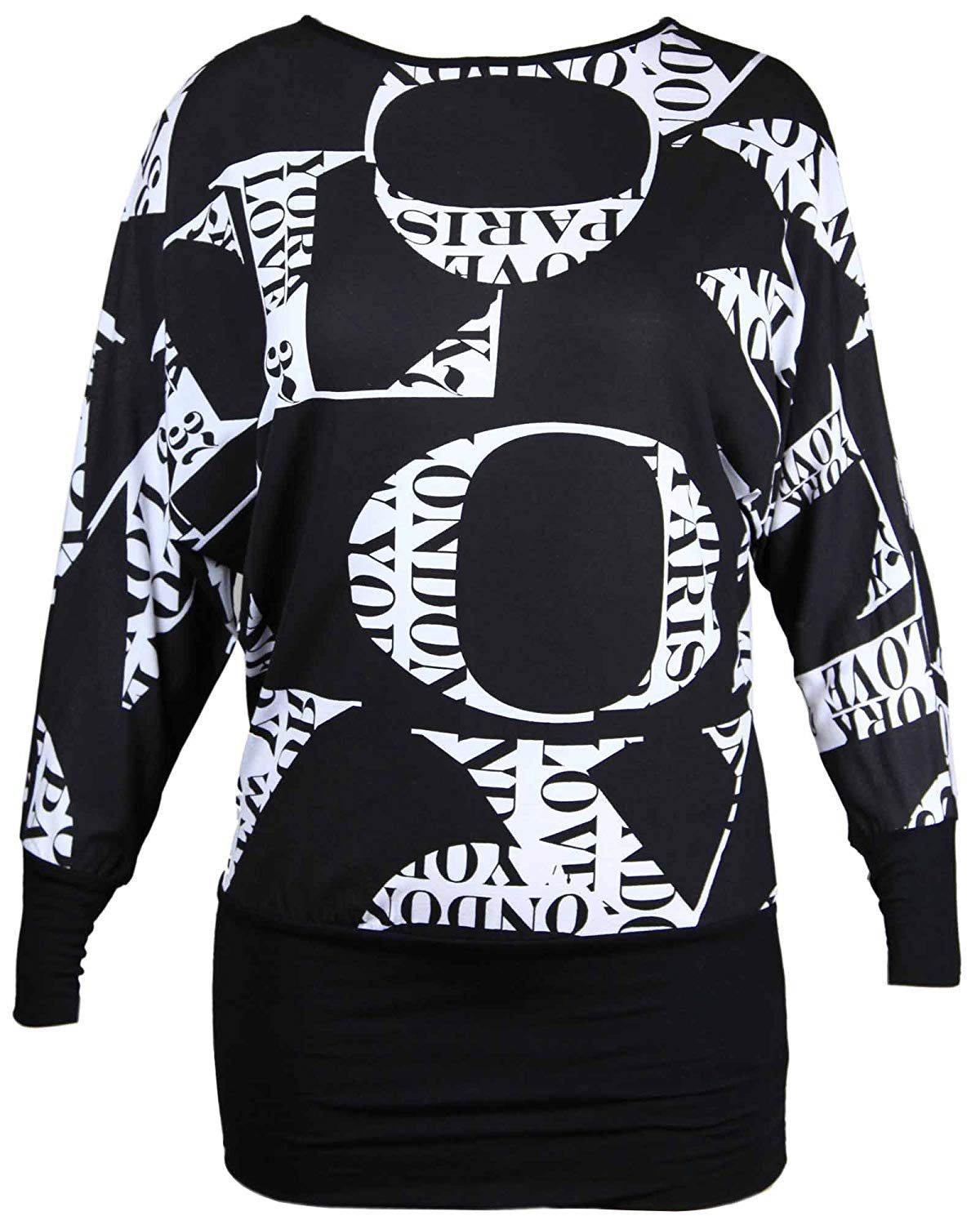 grey tie dye batwing jumper