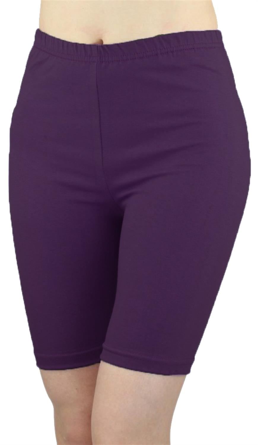 Womens Plus Size Cycling Gym Running Yoga Above Knee Length Summer