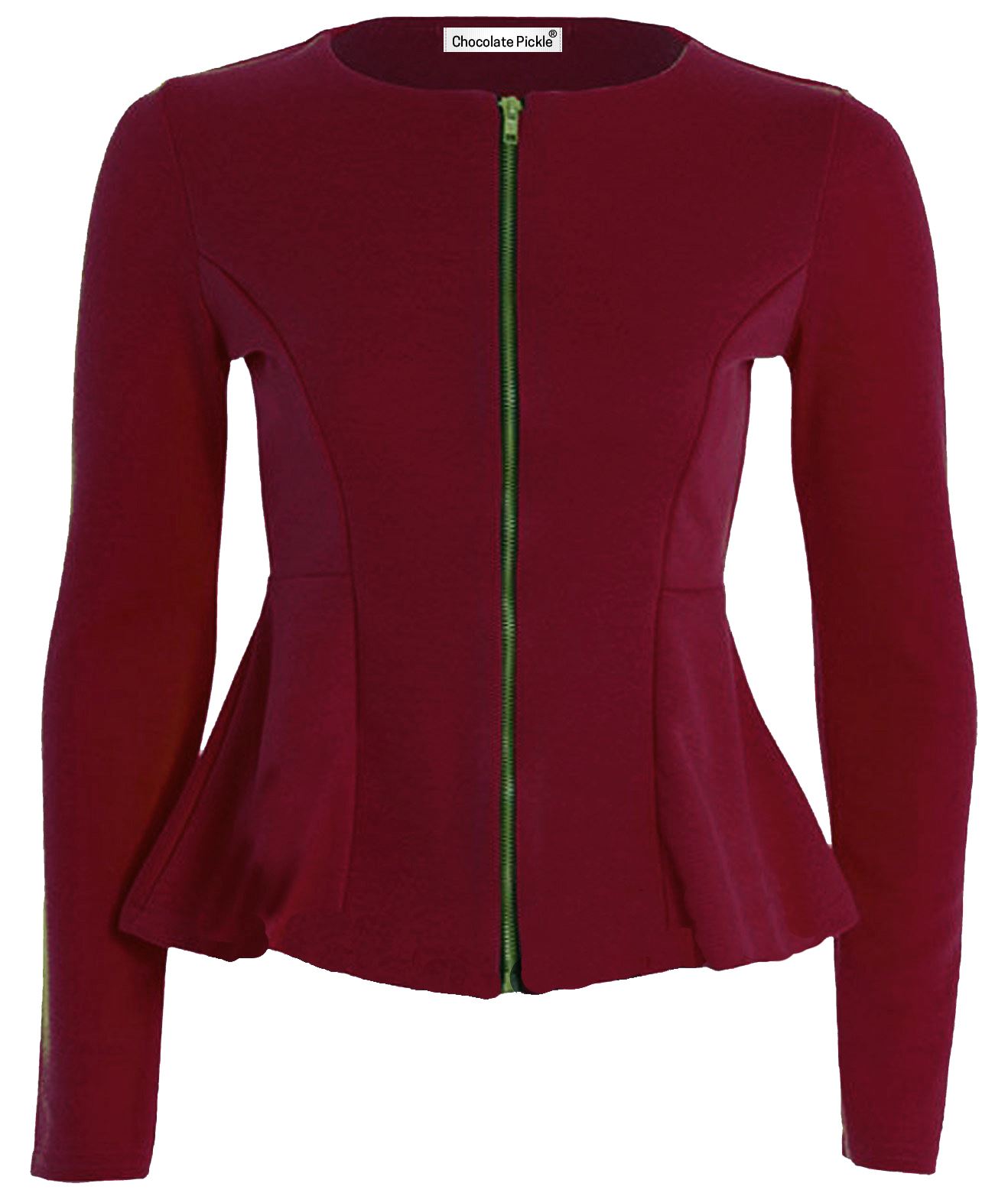 2015 New Design women's short winter jacket zipper jackets