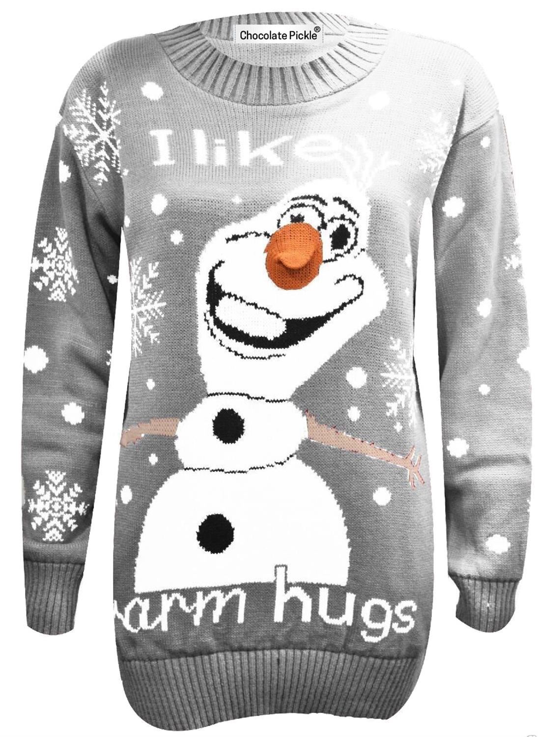 isex 3d Nose Warm Hugs Christmas Jumpers 8