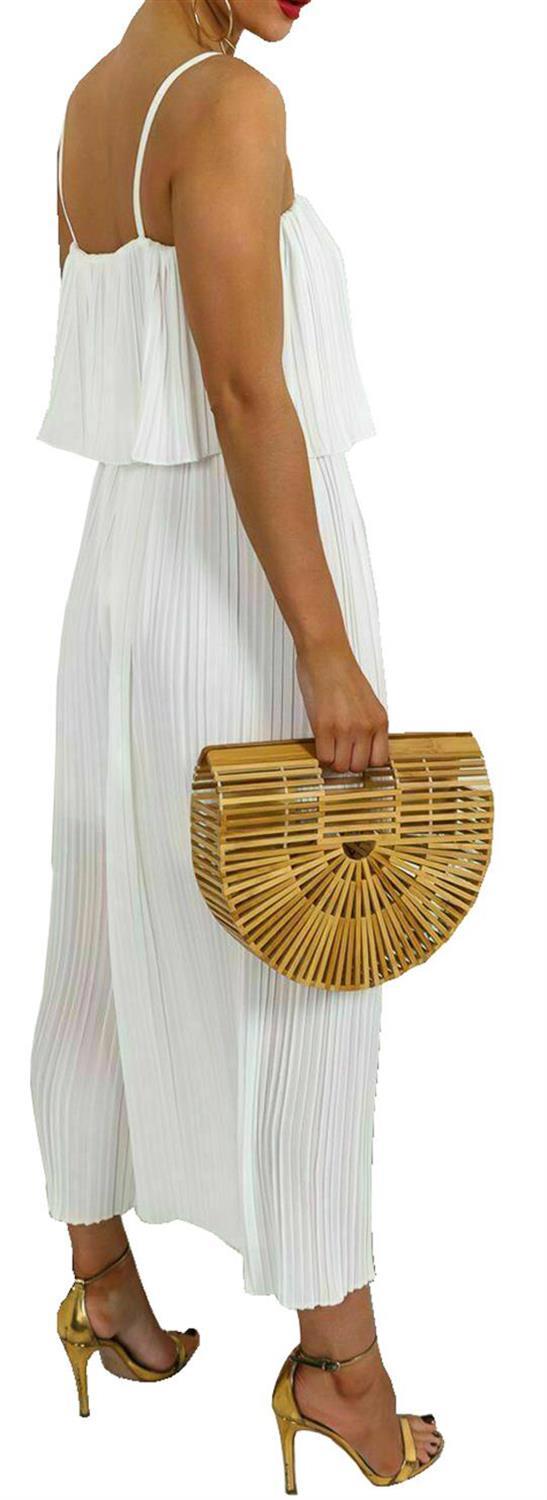 crinkle jumpsuit culotte