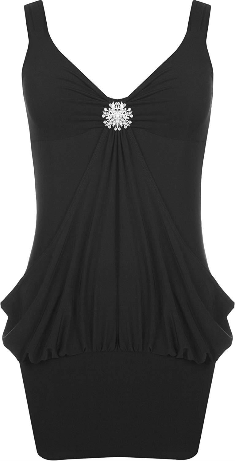DAMES MINI DRAPÉ FRONT BROCHE ROBES SORTIES TULIPE ROBES 8 10 12 14 16 18 DAMES MINI DRAPÉ FRONT BROCHE ROBES SORTIES TULIPE ROBES 8 10 12 14 16 18