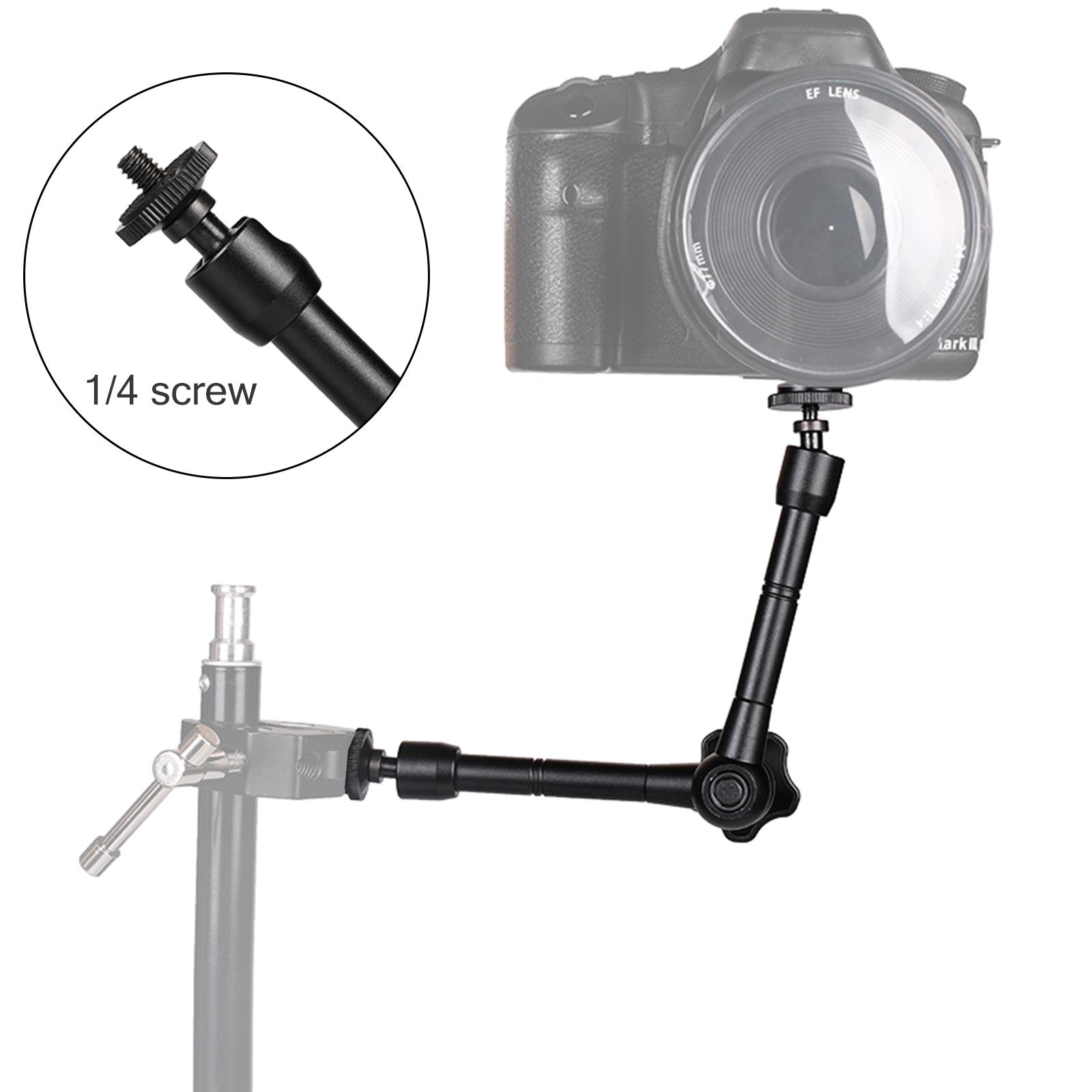 Magic Arm Articulating Crab Clamp Hot Shoe Ballhead Super Friction Holder Tripod - Picture 3 of 79