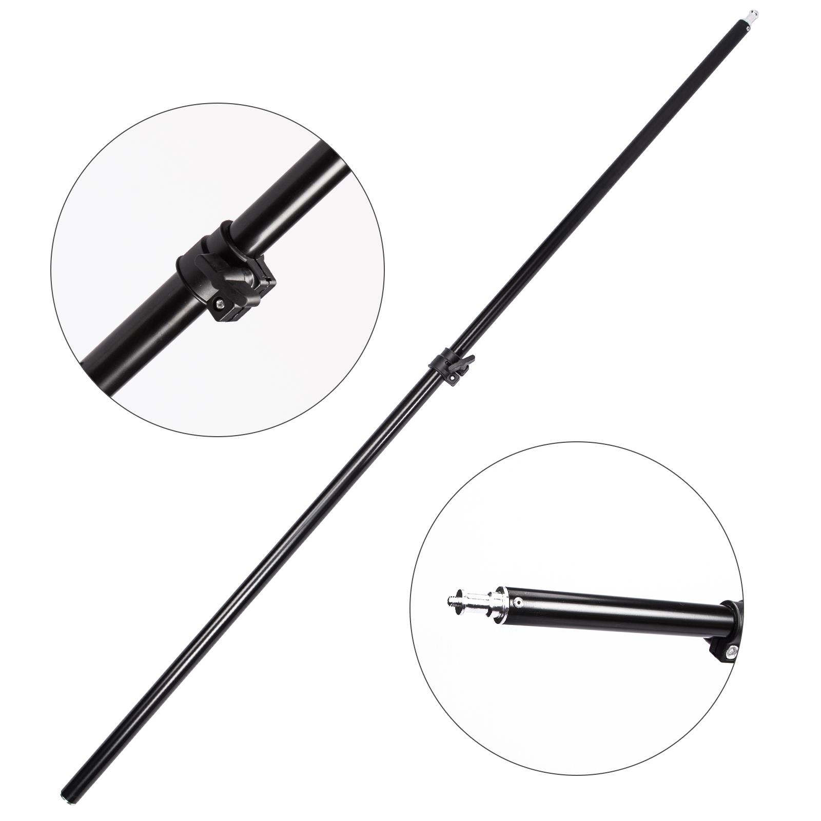 2m Light Stand with 140cm Extension Boom Arm Clamp for Photographic Lighting UK - Picture 50 of 79
