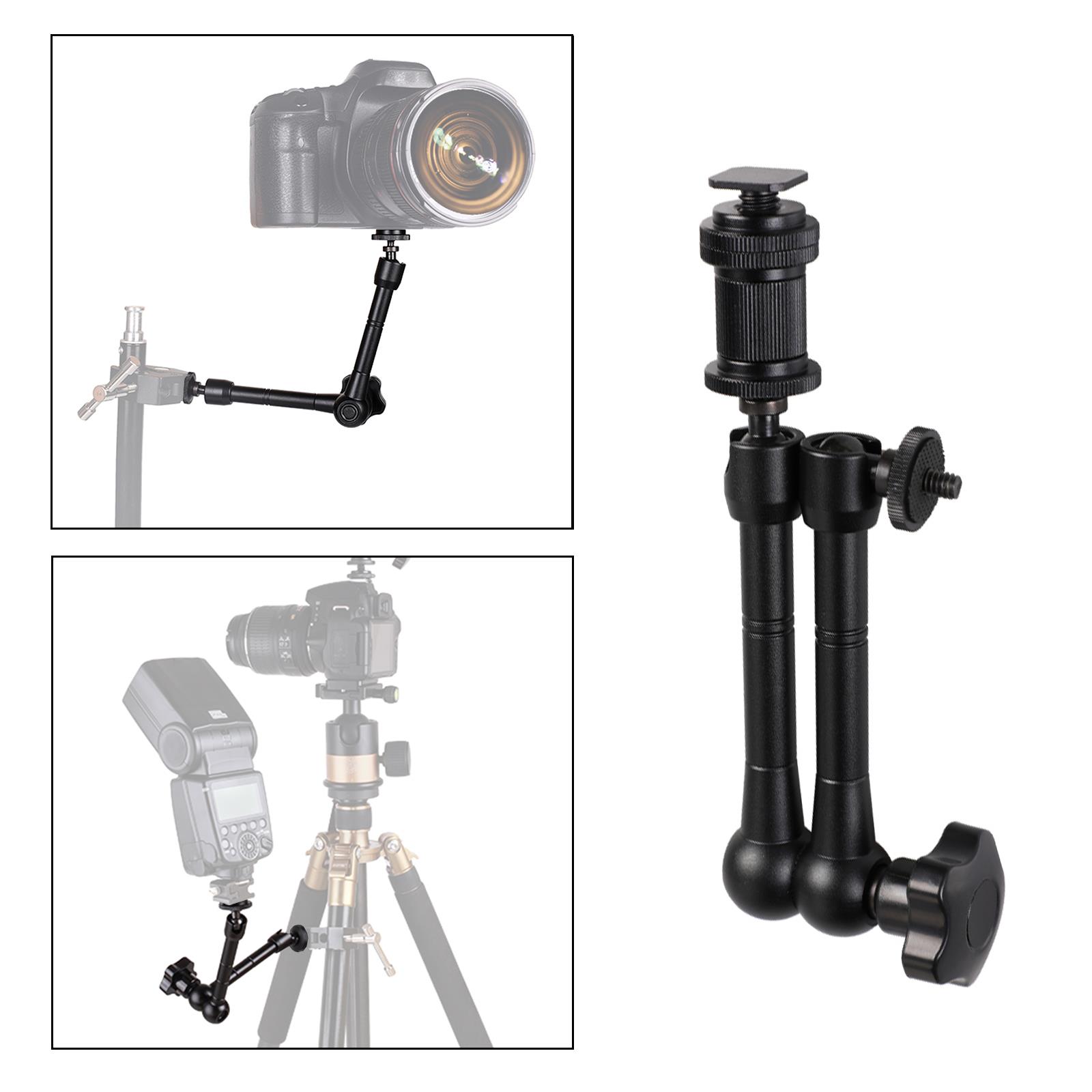 Magic Arm Articulating Crab Clamp Hot Shoe Ballhead Super Friction Holder Tripod - Picture 2 of 79