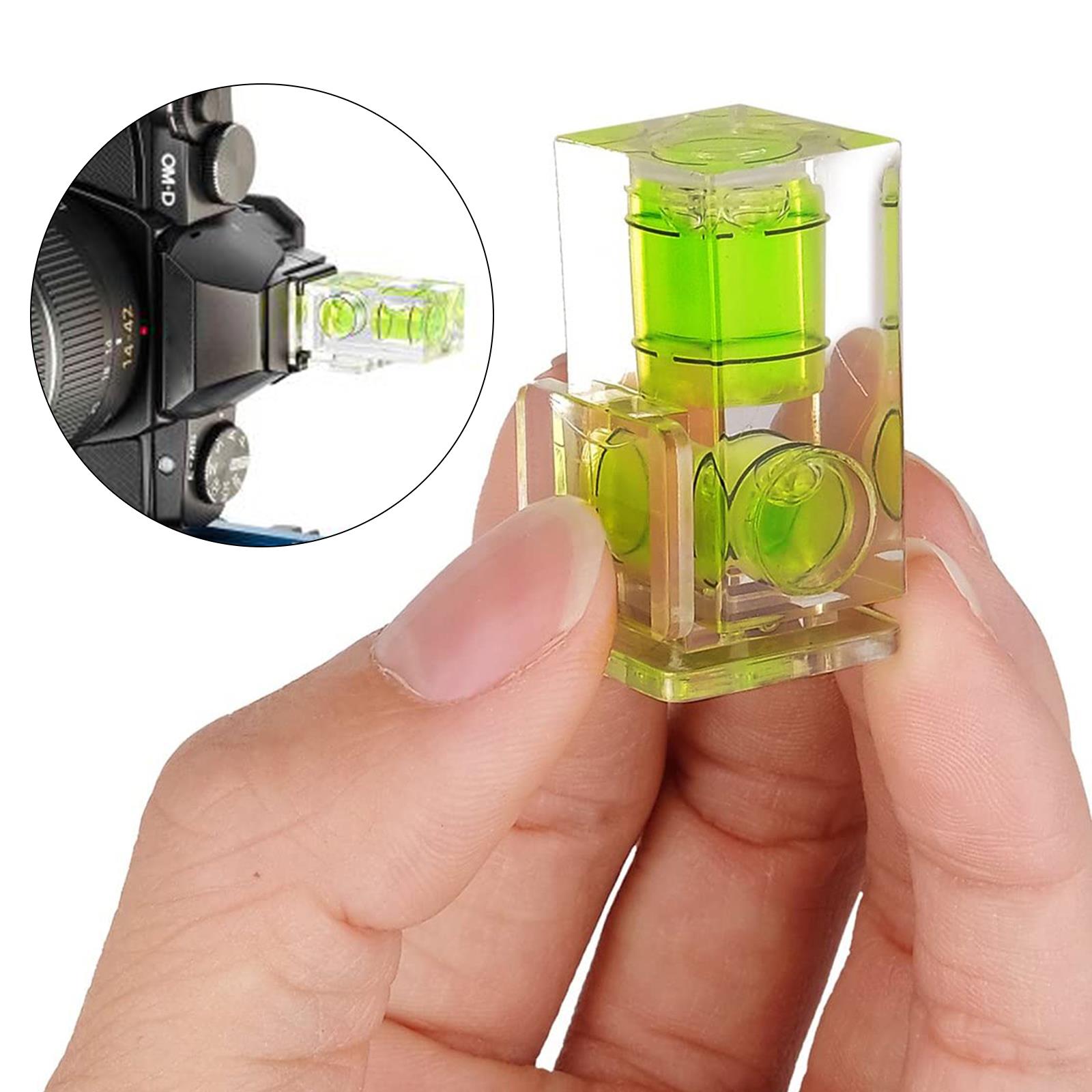 Camera Flash Hot Shoe Spirit Level 2 or 3 Axis Bubble Mount for DSLR Canon eBay