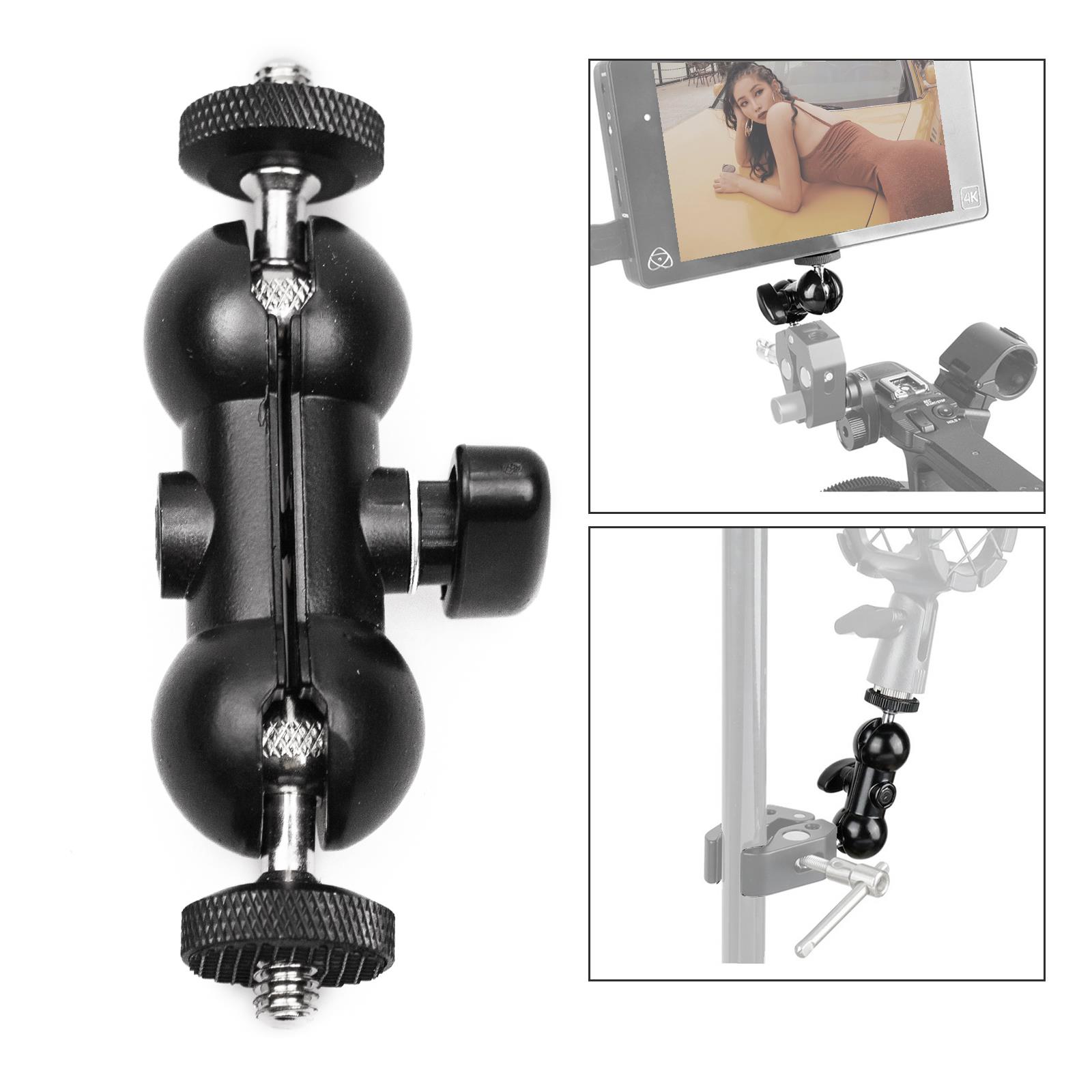 Magic Arm Articulating Crab Clamp Hot Shoe Ballhead Super Friction Holder Tripod - Picture 64 of 79