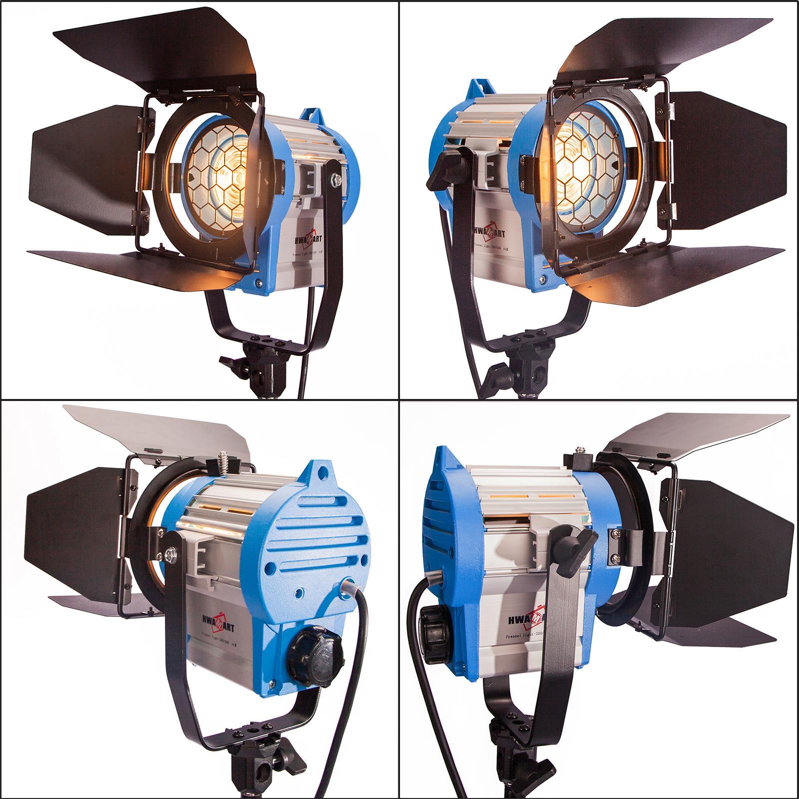 Studio Spotlight 1502000 W Fresnel Tungsten Vidéo professionnelle
