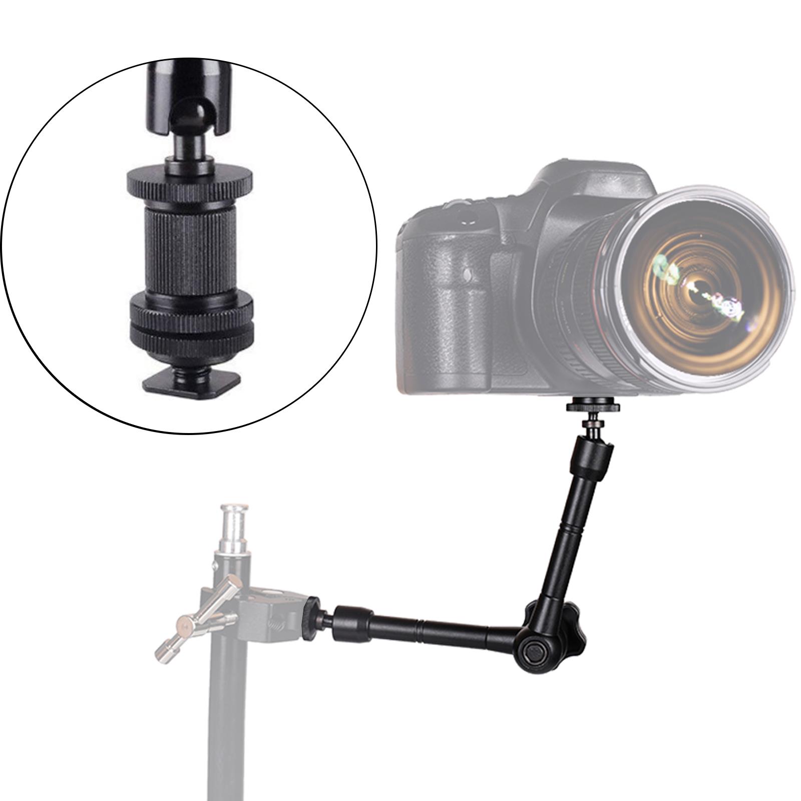 Magic Arm Articulating Crab Clamp Hot Shoe Ballhead Super Friction Holder Tripod - Picture 5 of 79