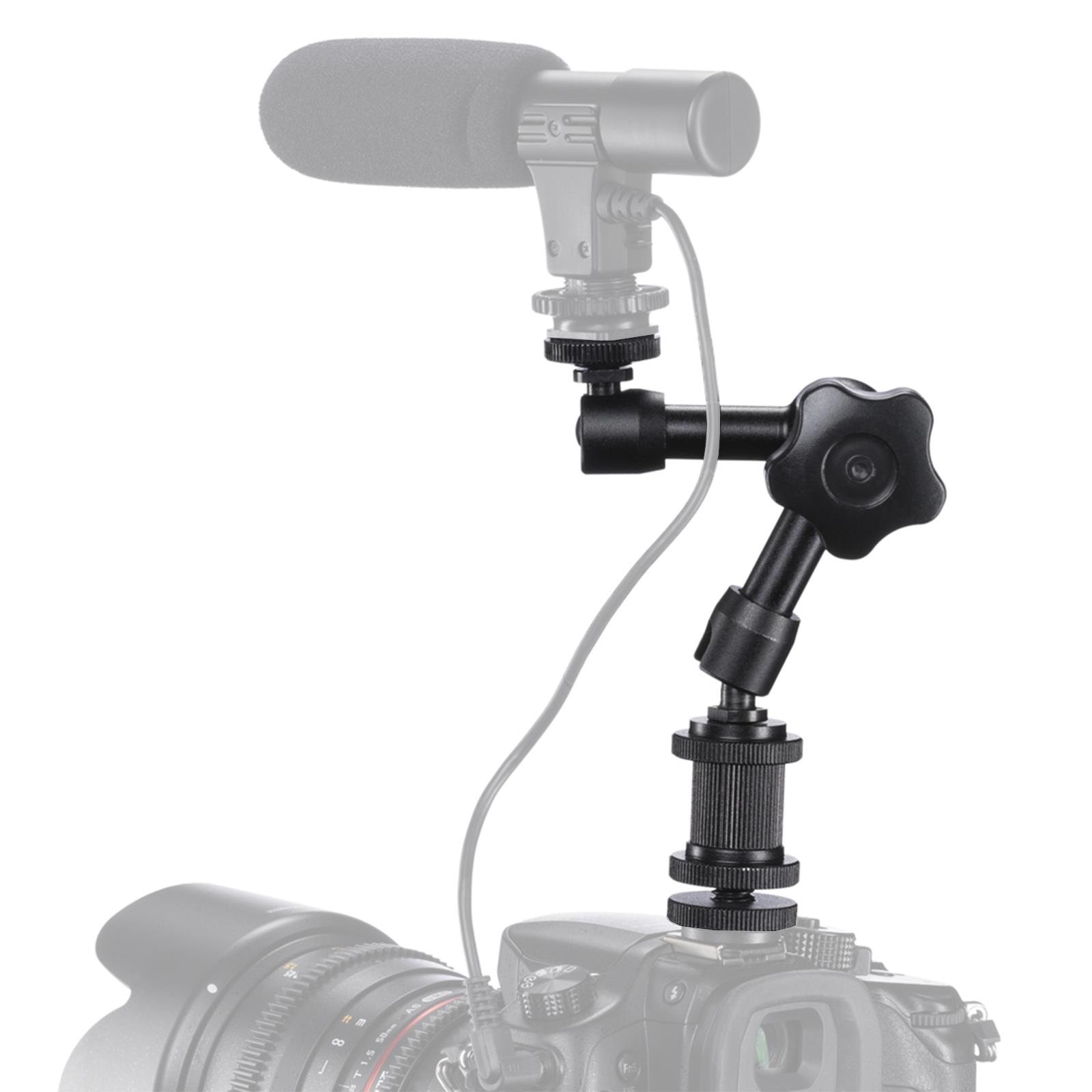 Magic Arm Articulating Crab Clamp Hot Shoe Ballhead Super Friction Holder Tripod - Picture 14 of 79