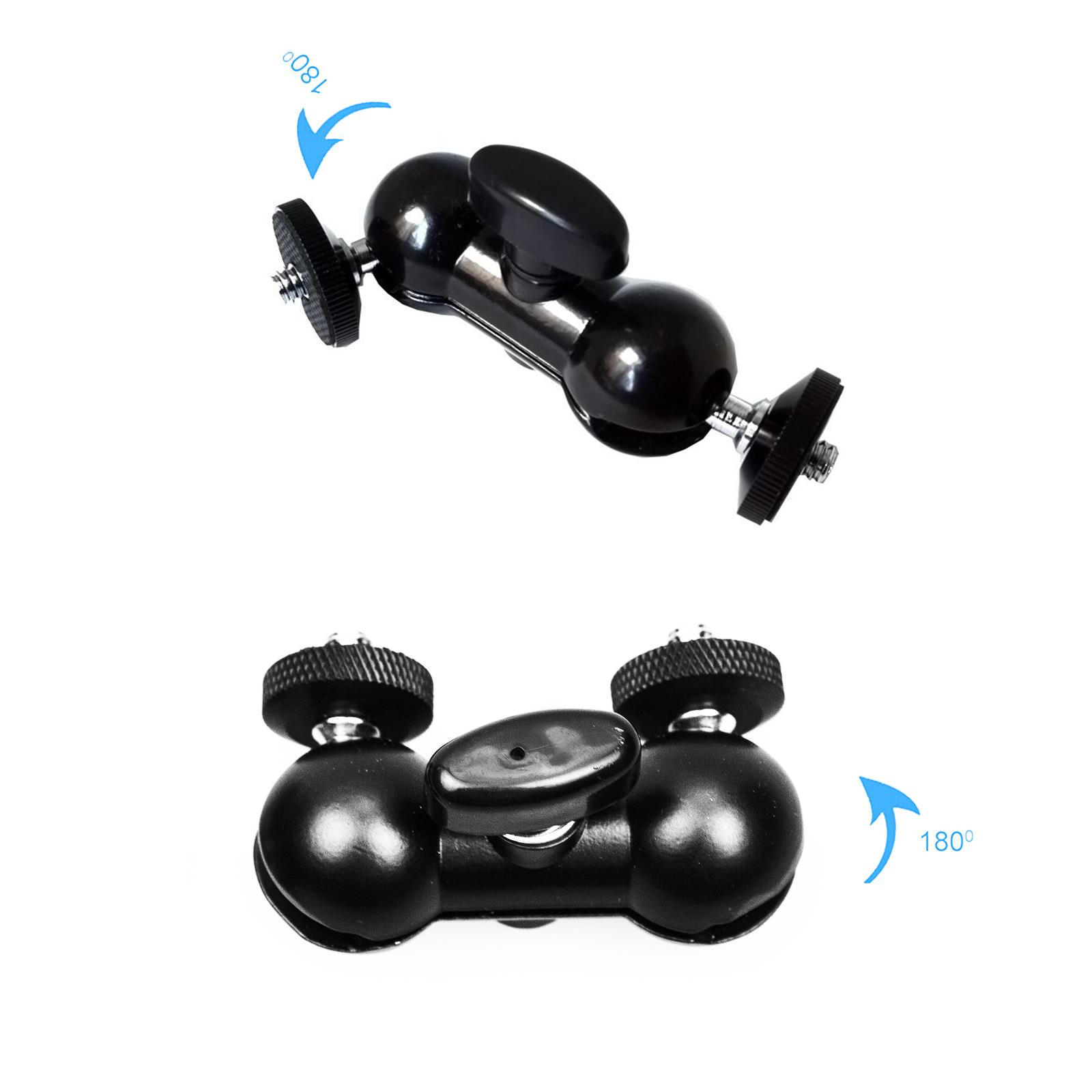 Magic Arm Articulating Crab Clamp Hot Shoe Ballhead Super Friction Holder Tripod - Picture 50 of 79