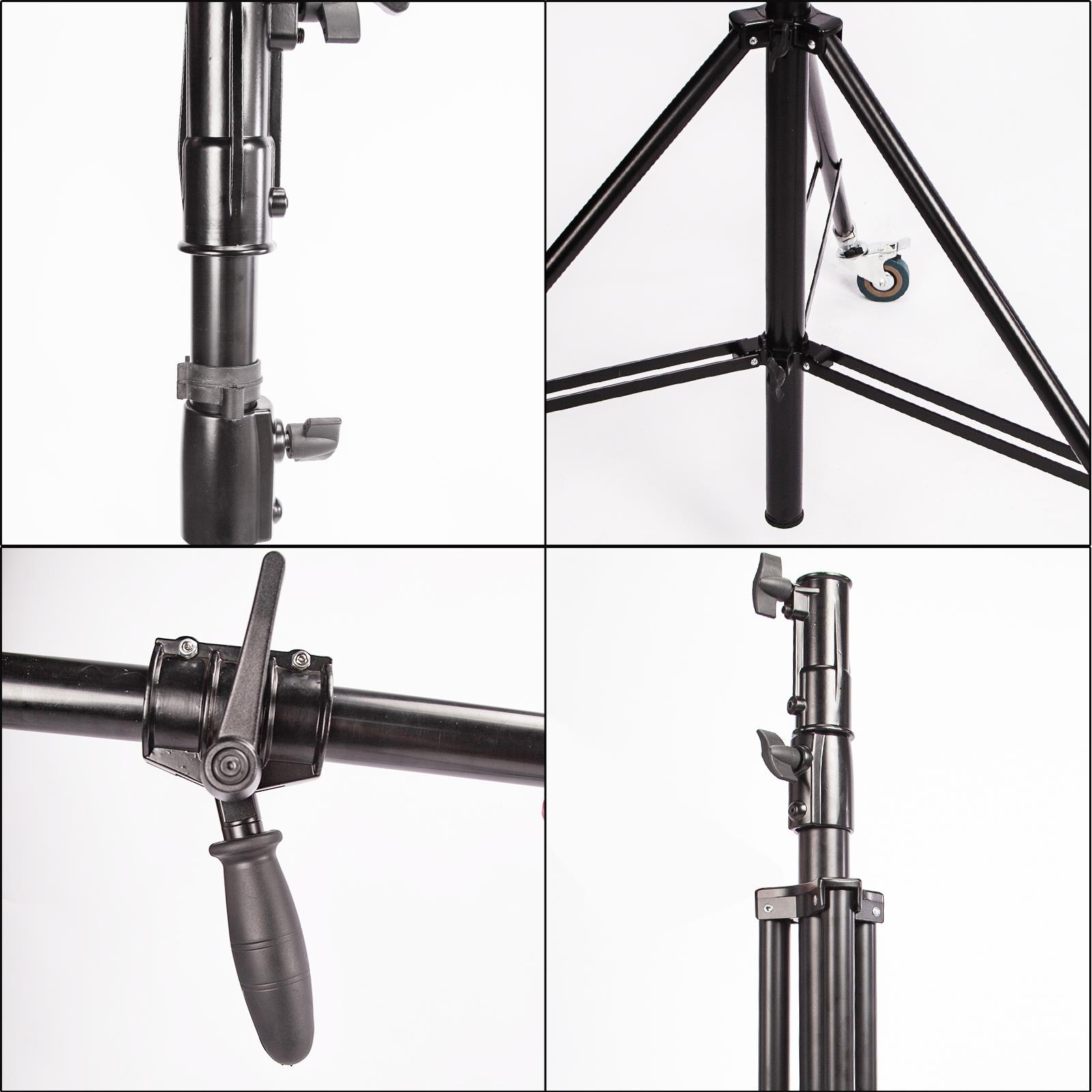 Studio Light Stand Boom Arm Photo Photography Telescopic Extension