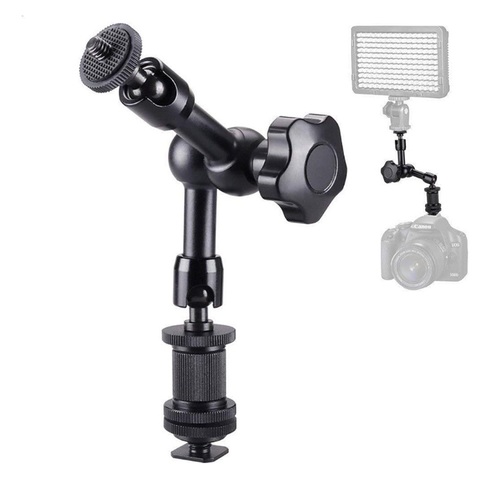 Magic Arm Articulating Crab Clamp Hot Shoe Ballhead Super Friction Holder Tripod - Picture 12 of 79